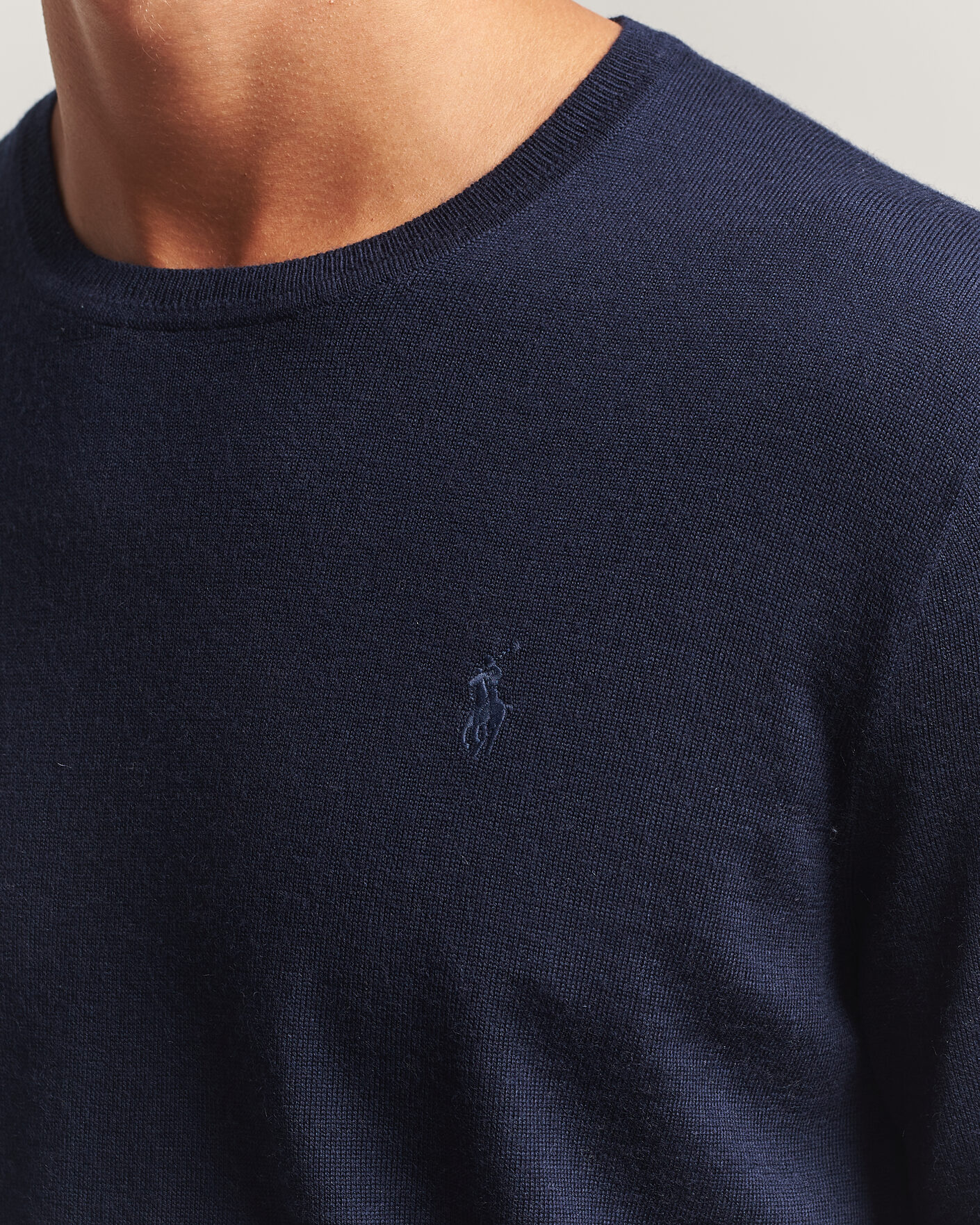 Men | Sweaters & Knitwear | Polo Ralph Lauren | Long Sleeve Pullover Hunter Navy