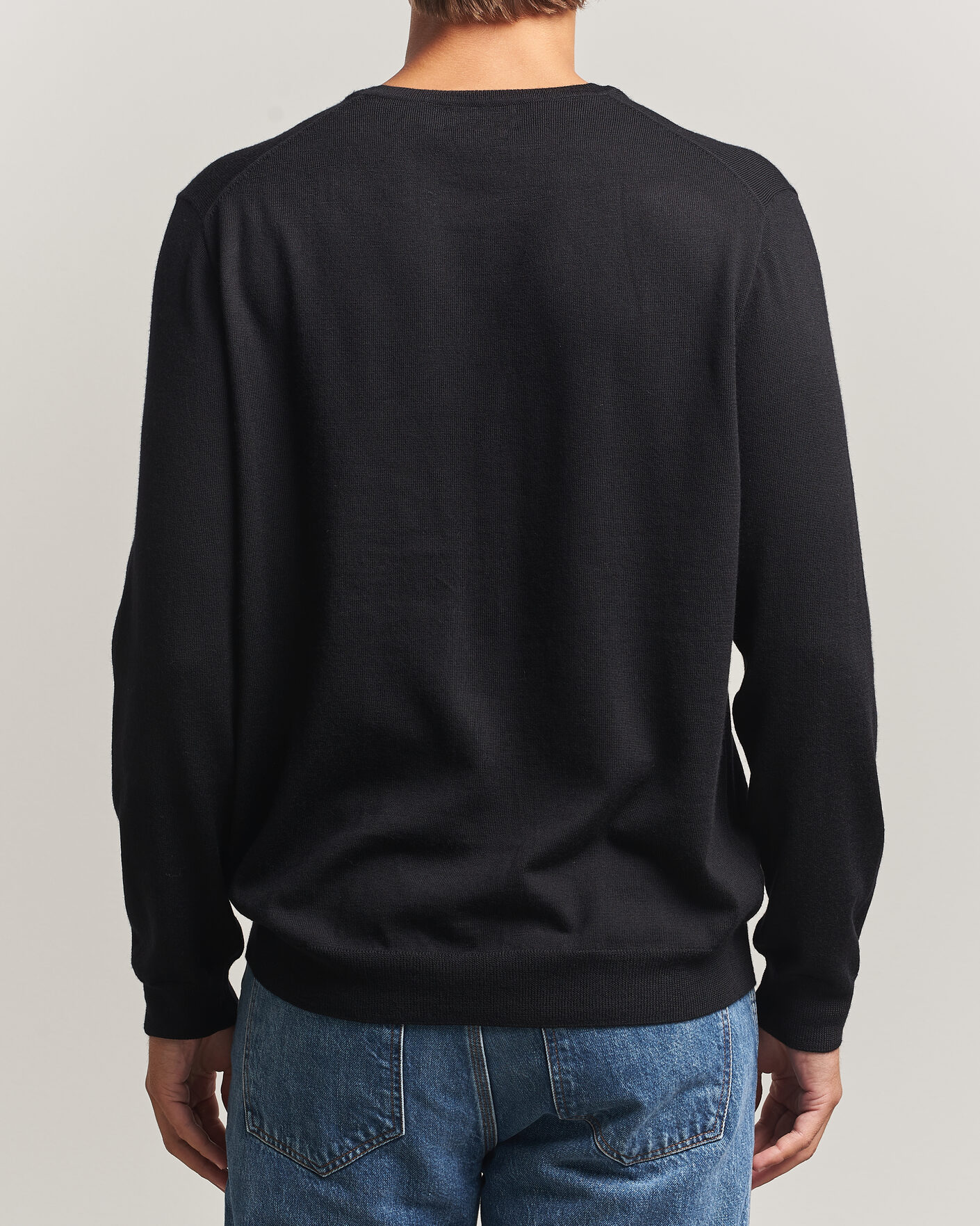 Men | Sweaters & Knitwear | Polo Ralph Lauren | Long Sleeve Pullover Polo Black