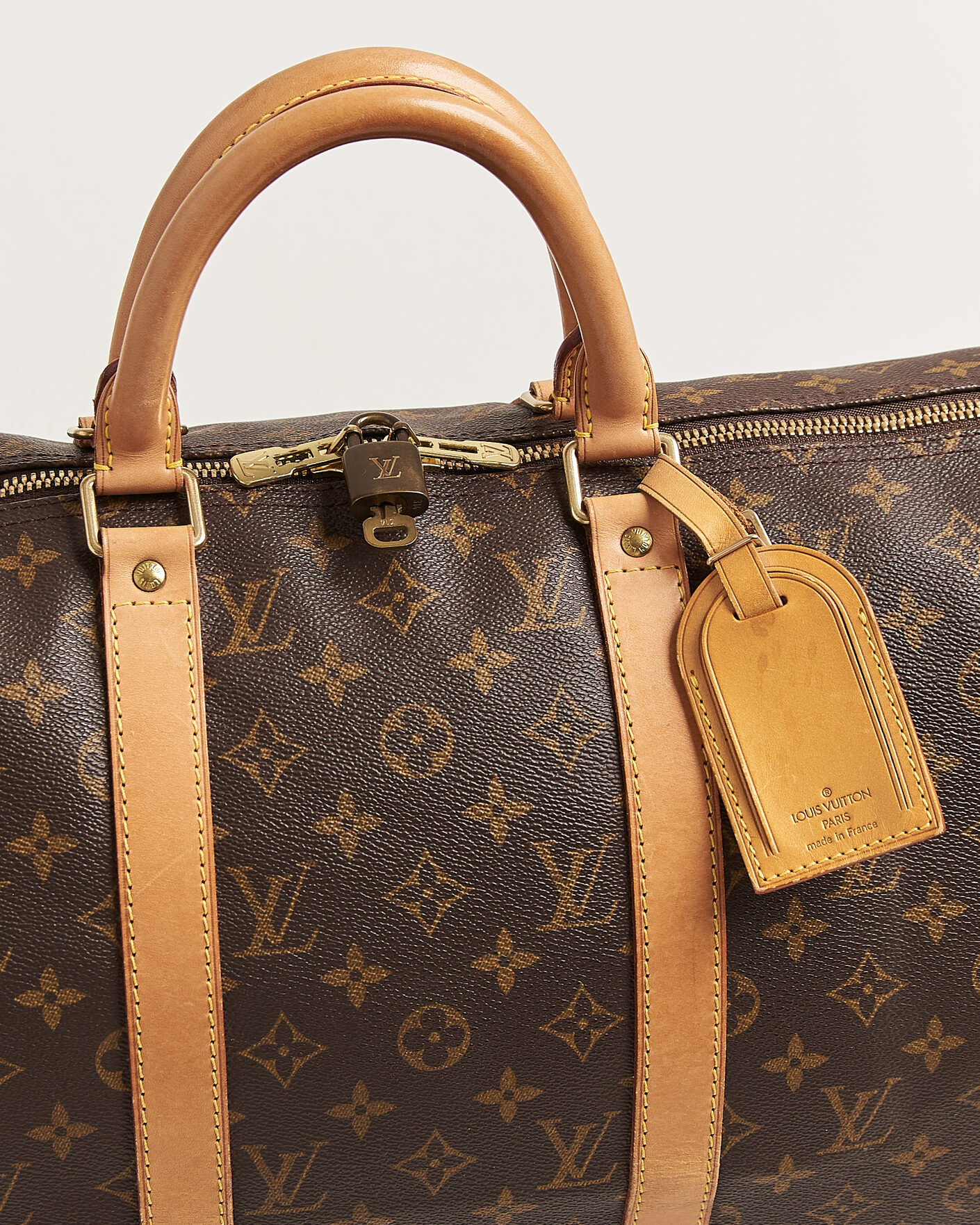 Men | Pre-Owned & Vintage Bags | Louis Vuitton Pre-Owned | Keepall 50 Monogram