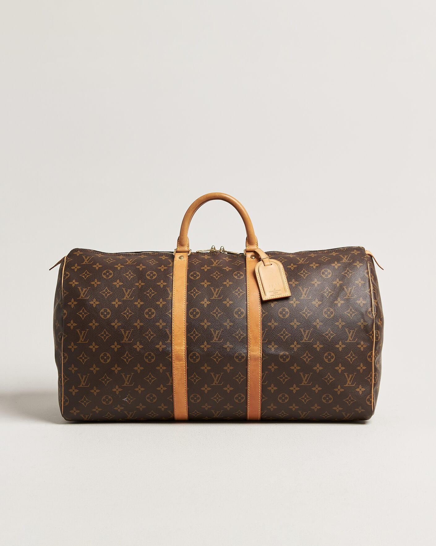 Men | Pre-Owned & Vintage Bags | Louis Vuitton Pre-Owned | Keepall 55 Monogram