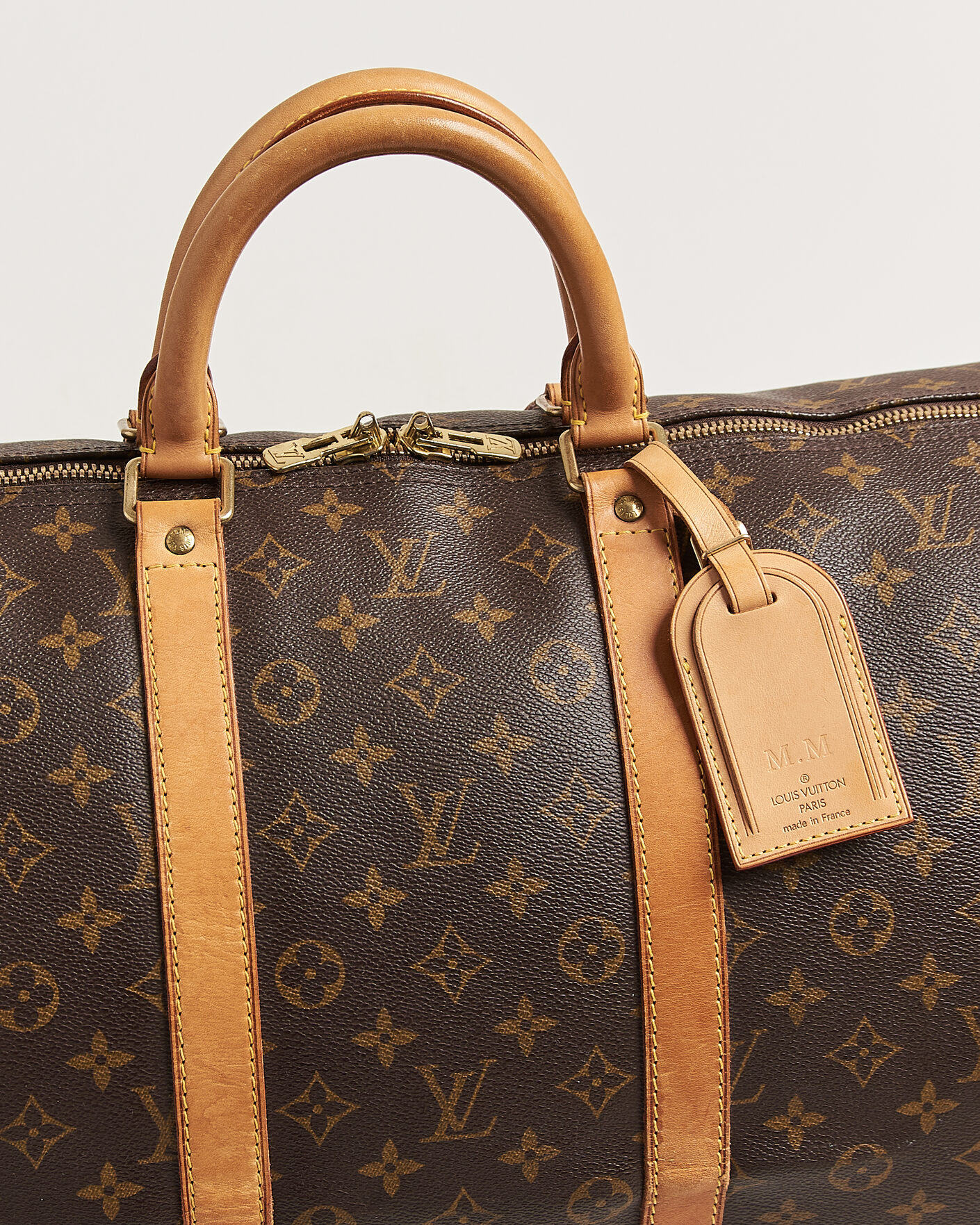 Men | Pre-Owned & Vintage Bags | Louis Vuitton Pre-Owned | Keepall 55 Monogram