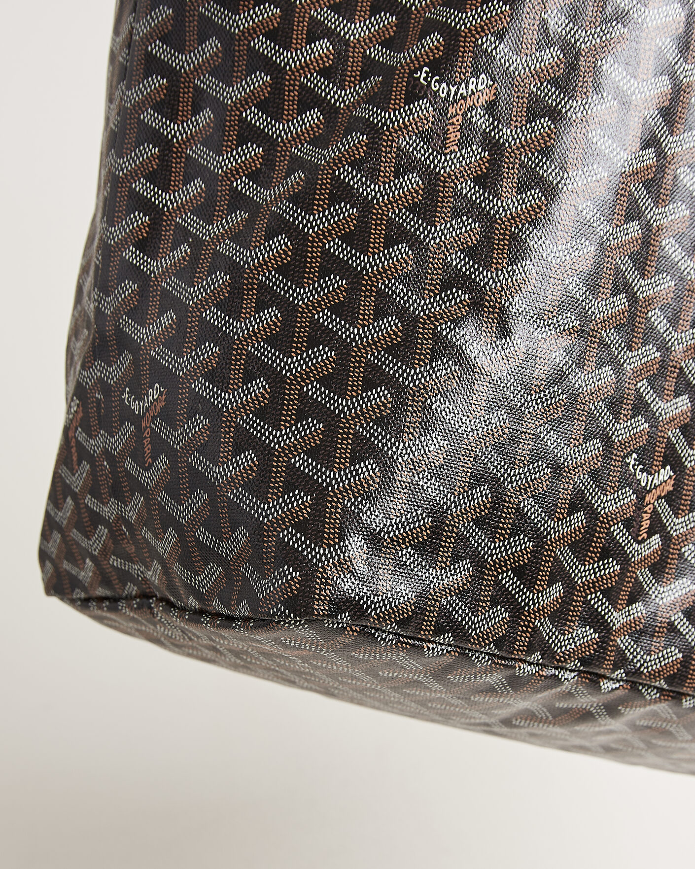 Men | Pre-Owned & Vintage Bags | Goyard Pre-Owned | Saint Louis GM Coated Canvas Tote Bag Black