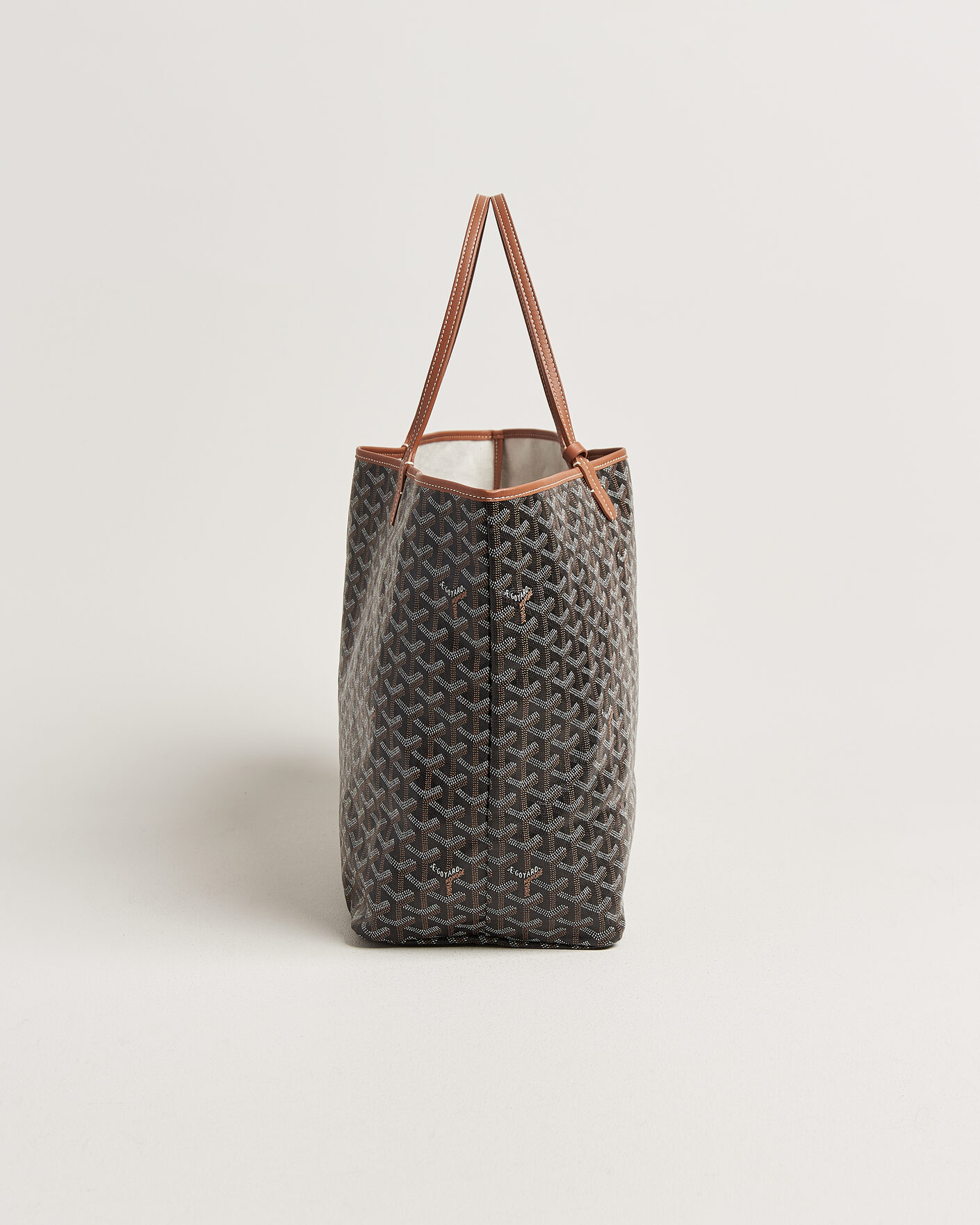 Men | Pre-Owned & Vintage Bags | Goyard Pre-Owned | Saint Louis GM Coated Canvas Tote Bag Black