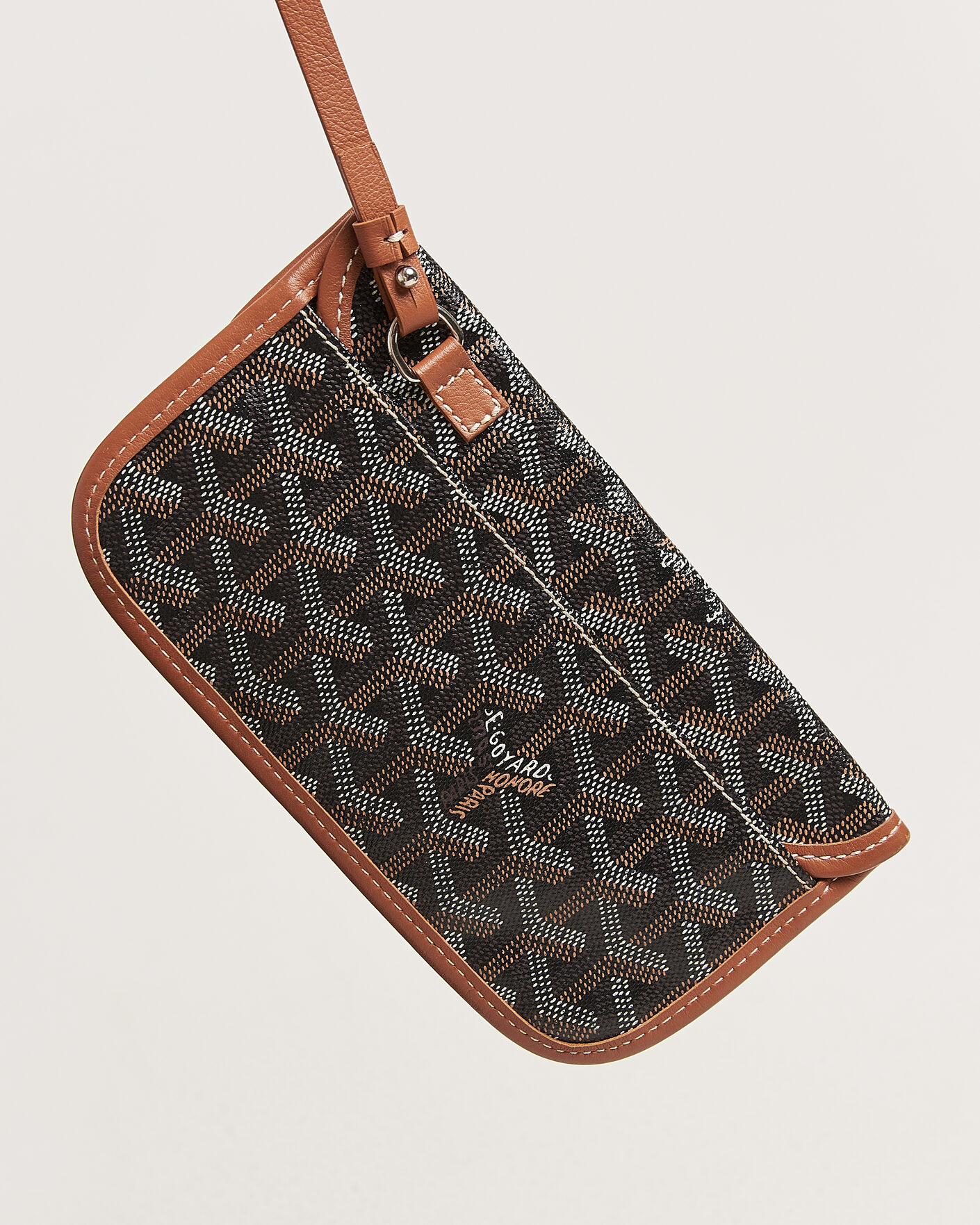 Men | Pre-Owned & Vintage Bags | Goyard Pre-Owned | Saint Louis GM Coated Canvas Tote Bag Black