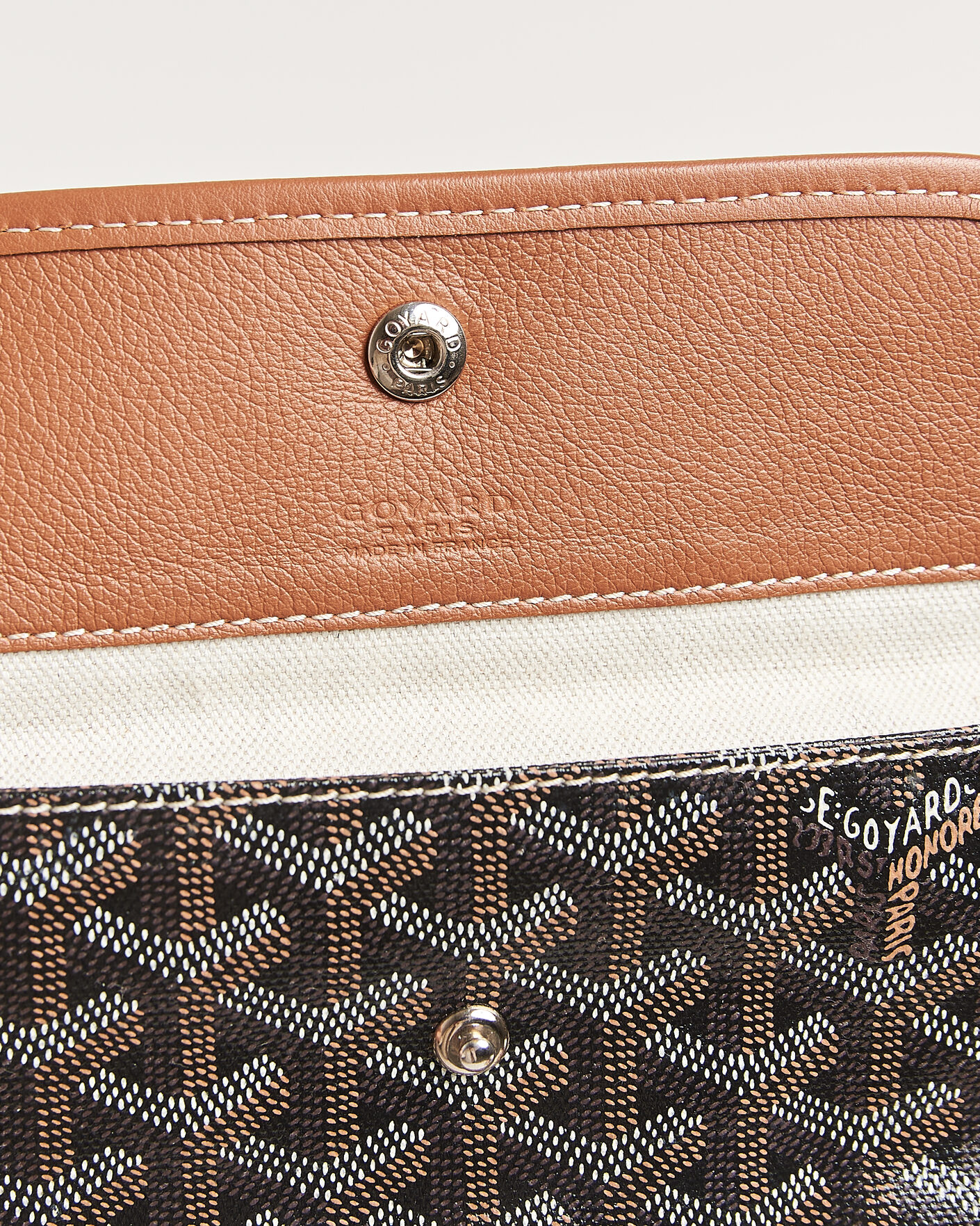 Men | Pre-Owned & Vintage Bags | Goyard Pre-Owned | Saint Louis GM Coated Canvas Tote Bag Black