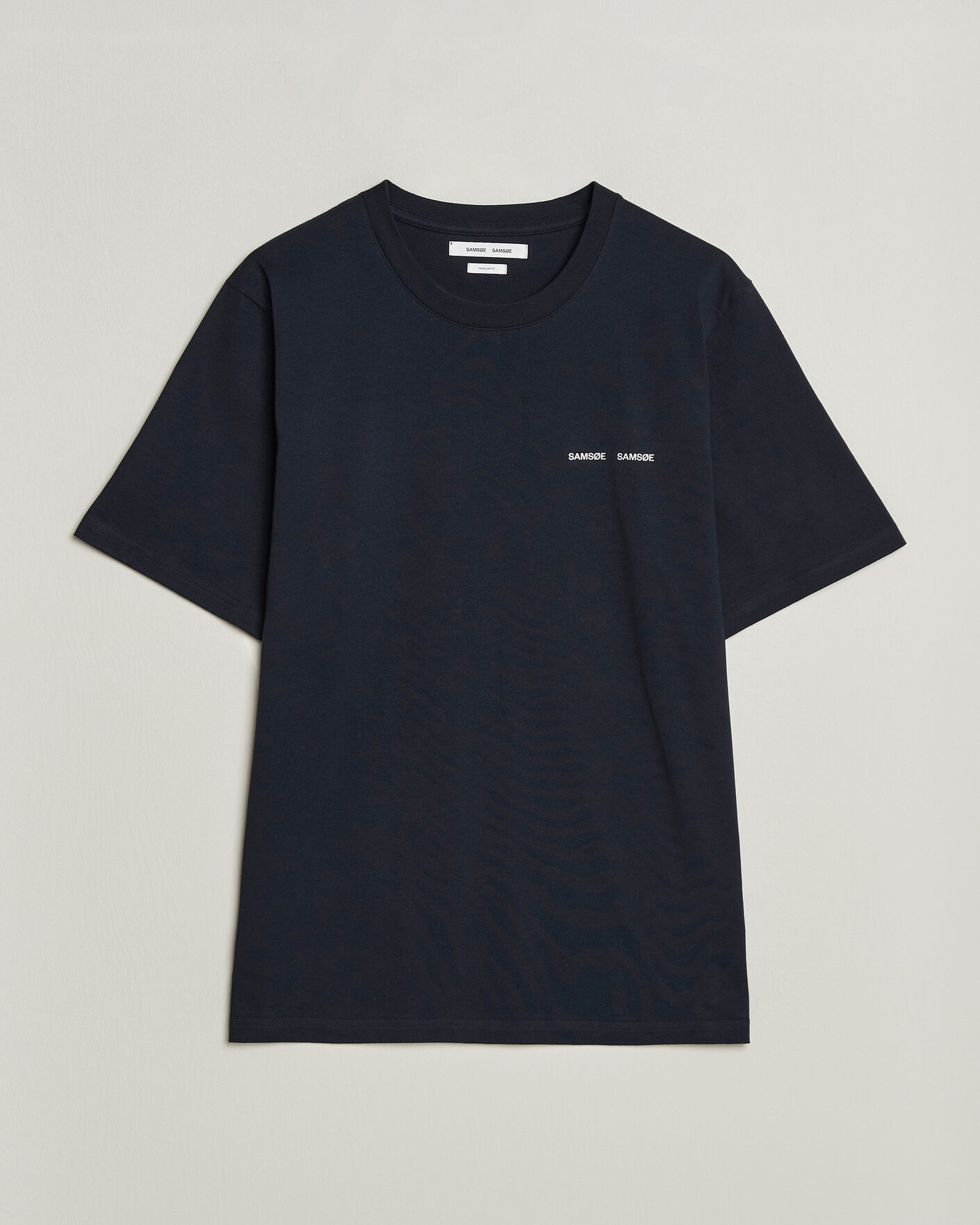 Men | T-Shirts | Samsøe Samsøe | Thomas Cotton T-Shirt Salute Navy