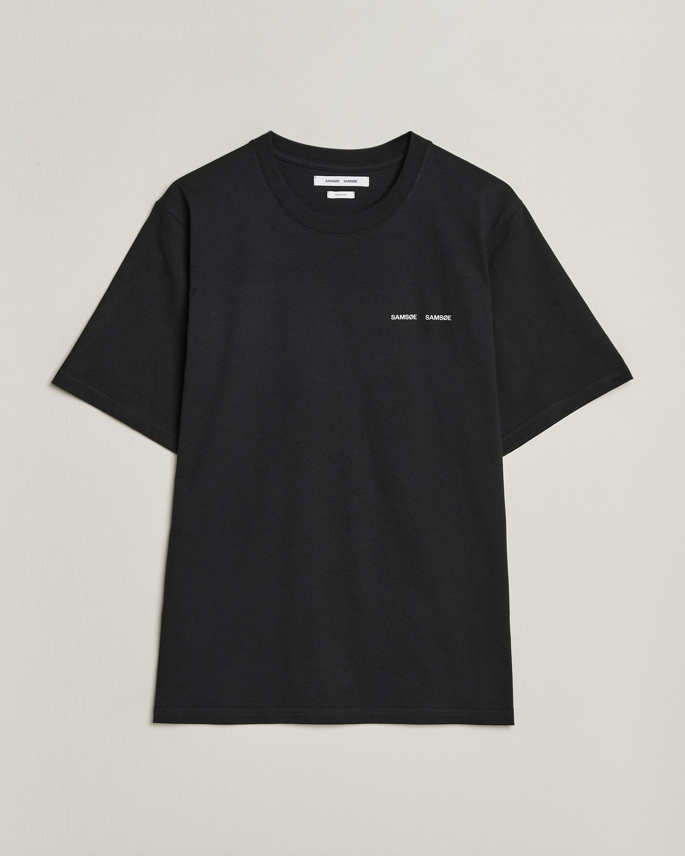 Men | T-Shirts | Samsøe Samsøe | Thomas Cotton T-Shirt Black