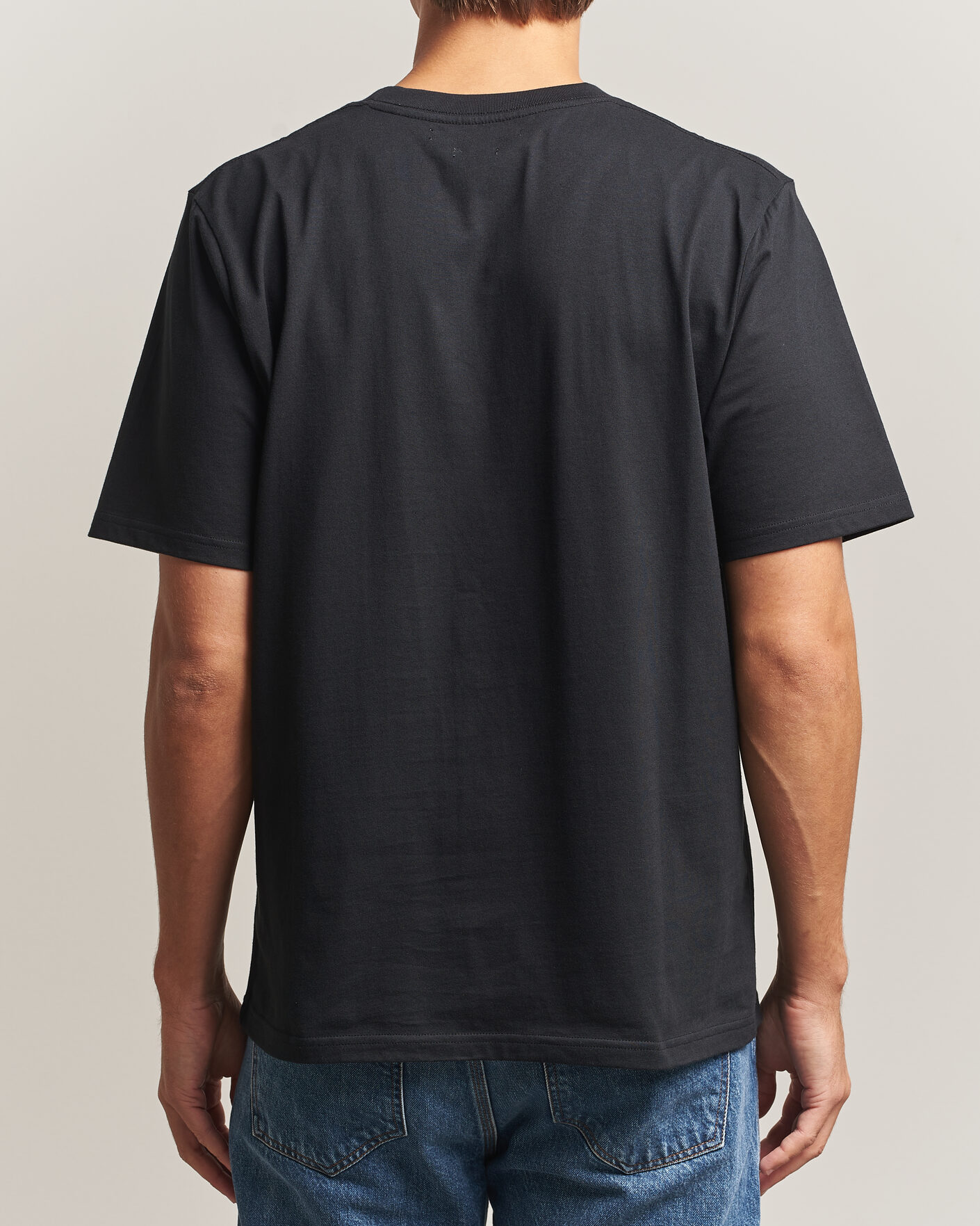 Men | T-Shirts | Samsøe Samsøe | Thomas Cotton T-Shirt Black