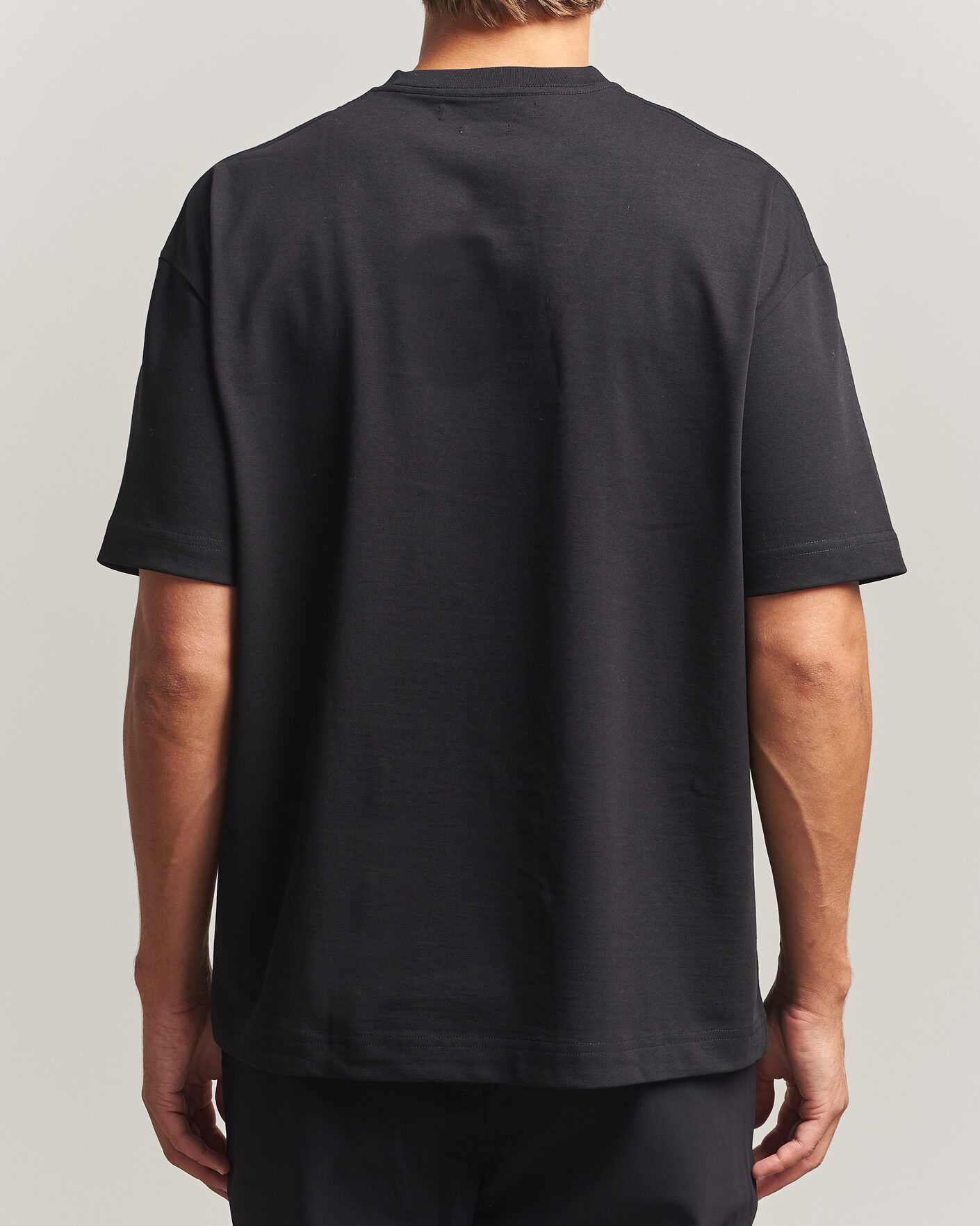 Men | T-Shirts | Samsøe Samsøe | Jason Heavy Cotton T-Shirt Black
