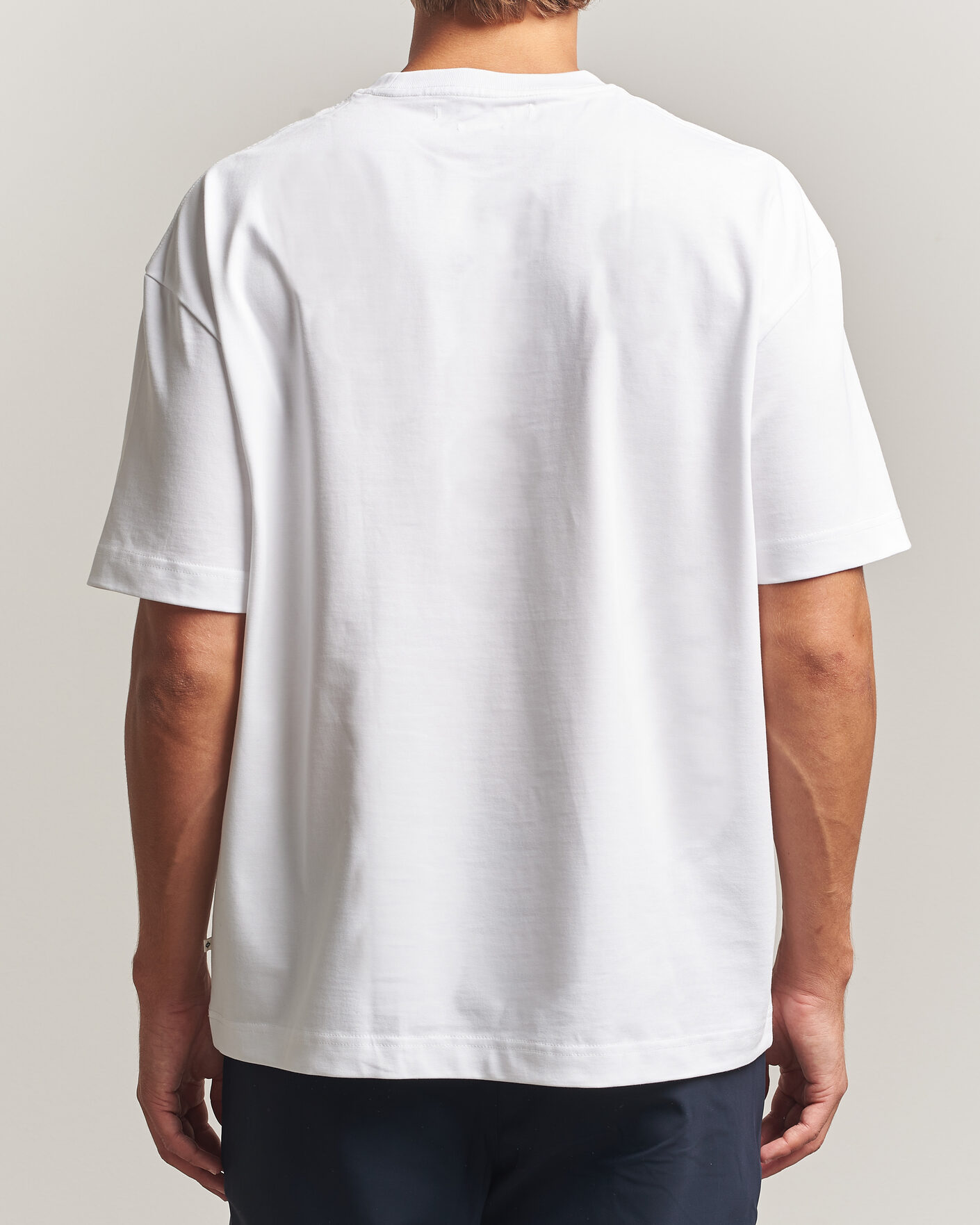 Men | T-Shirts | Samsøe Samsøe | Jason Heavy Cotton T-Shirt White