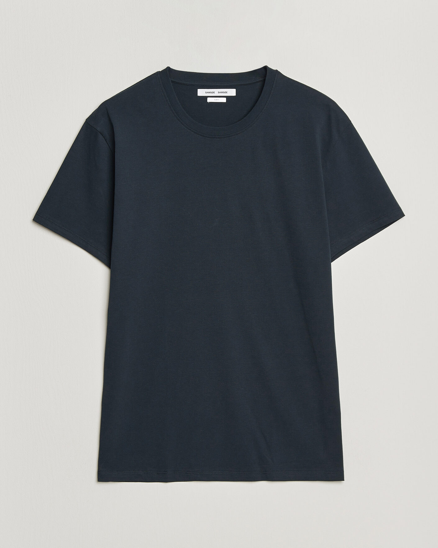 Men | T-Shirts | Samsøe Samsøe | Kronos Cotton T-Shirt Salute Navy