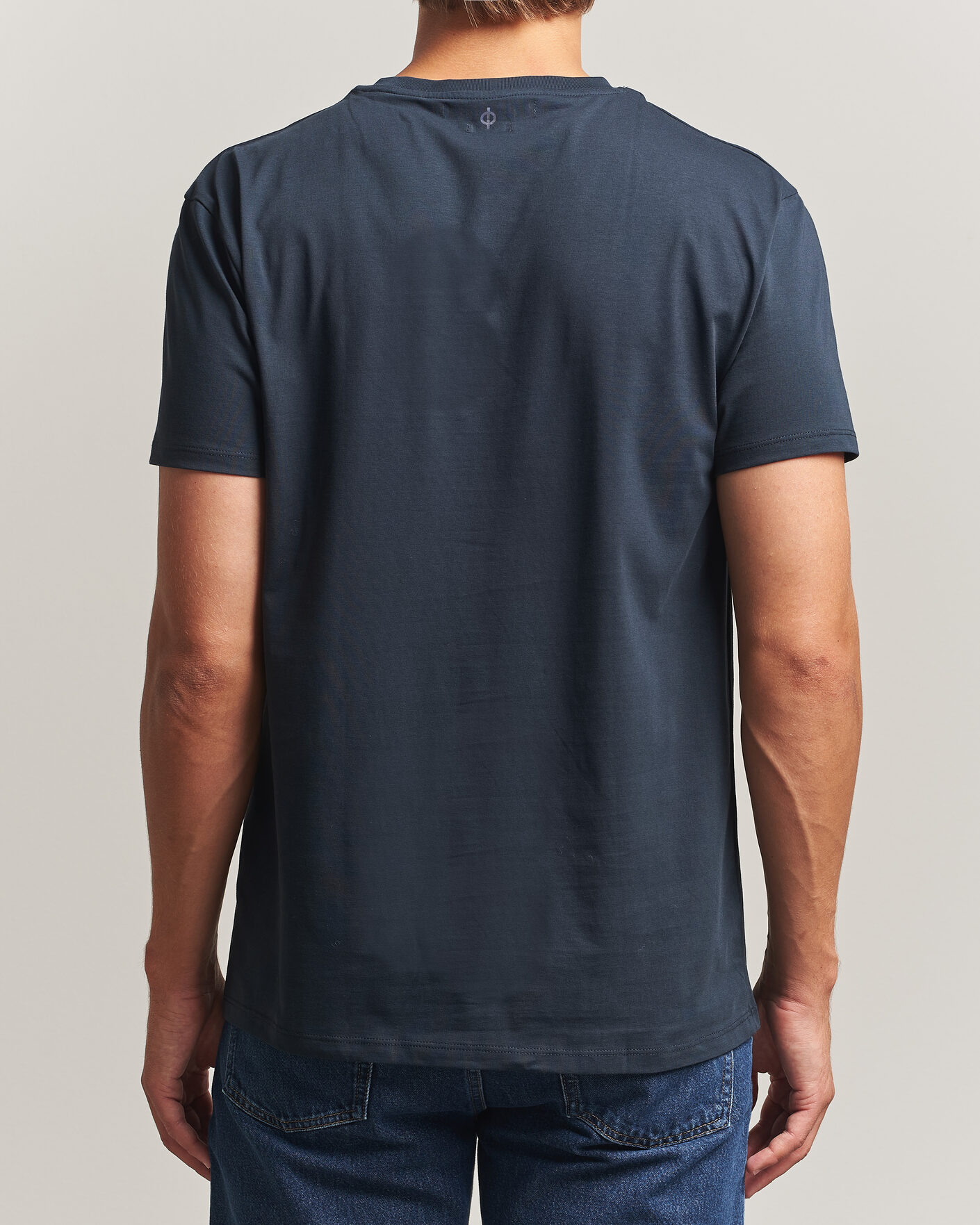 Men | T-Shirts | Samsøe Samsøe | Kronos Cotton T-Shirt Salute Navy