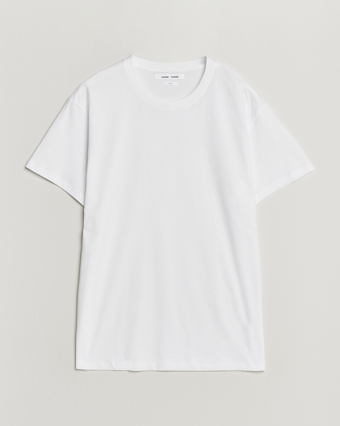 Men | T-Shirts | Samsøe Samsøe | Kronos Cotton T-Shirt White