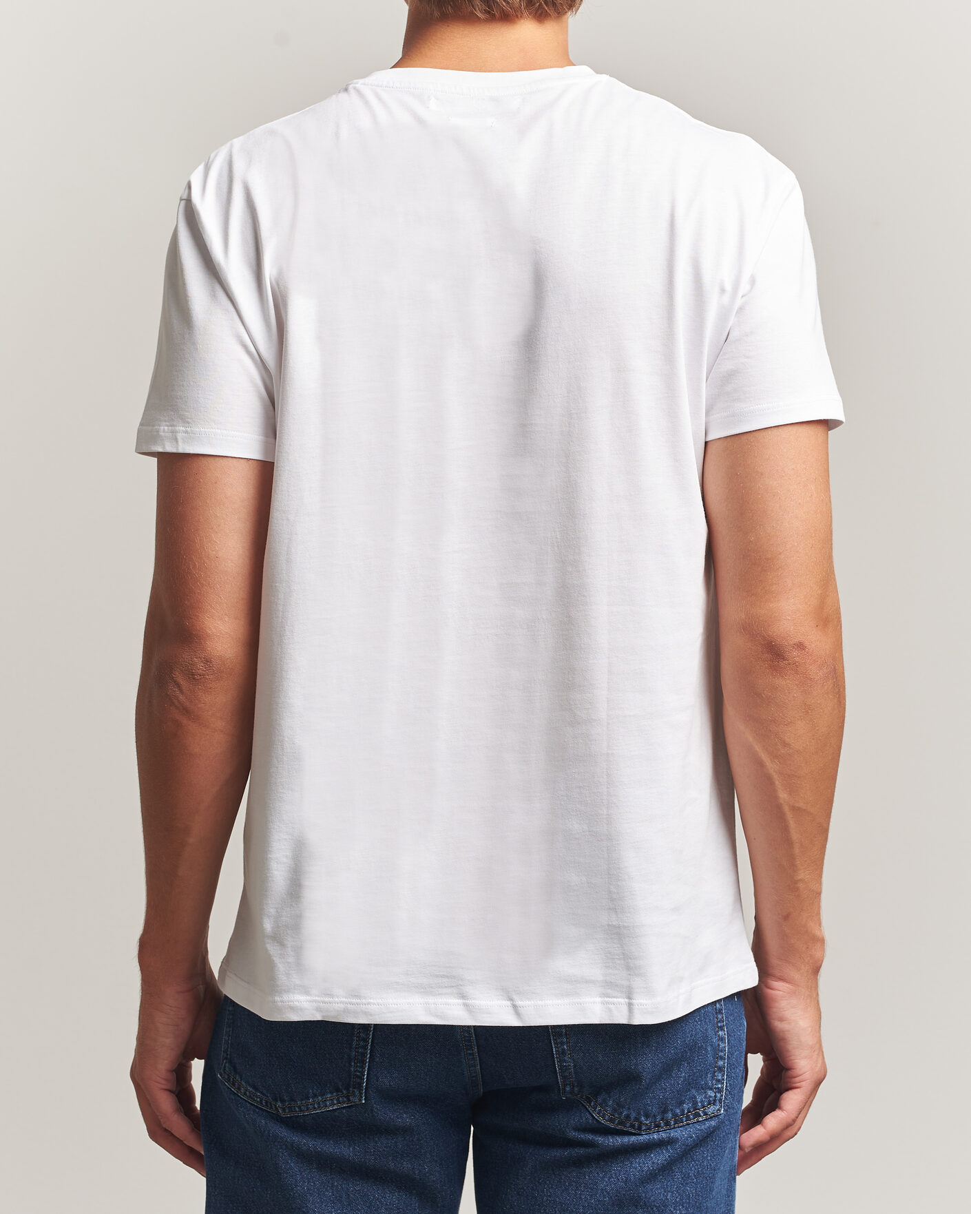 Men | T-Shirts | Samsøe Samsøe | Kronos Cotton T-Shirt White