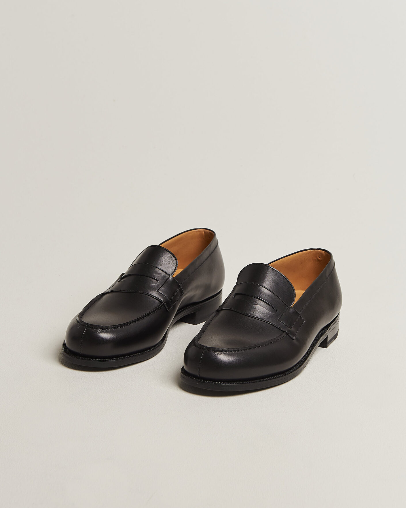 Men | Loafers | J.M. Weston | 180 Penny Loafer Black Calf