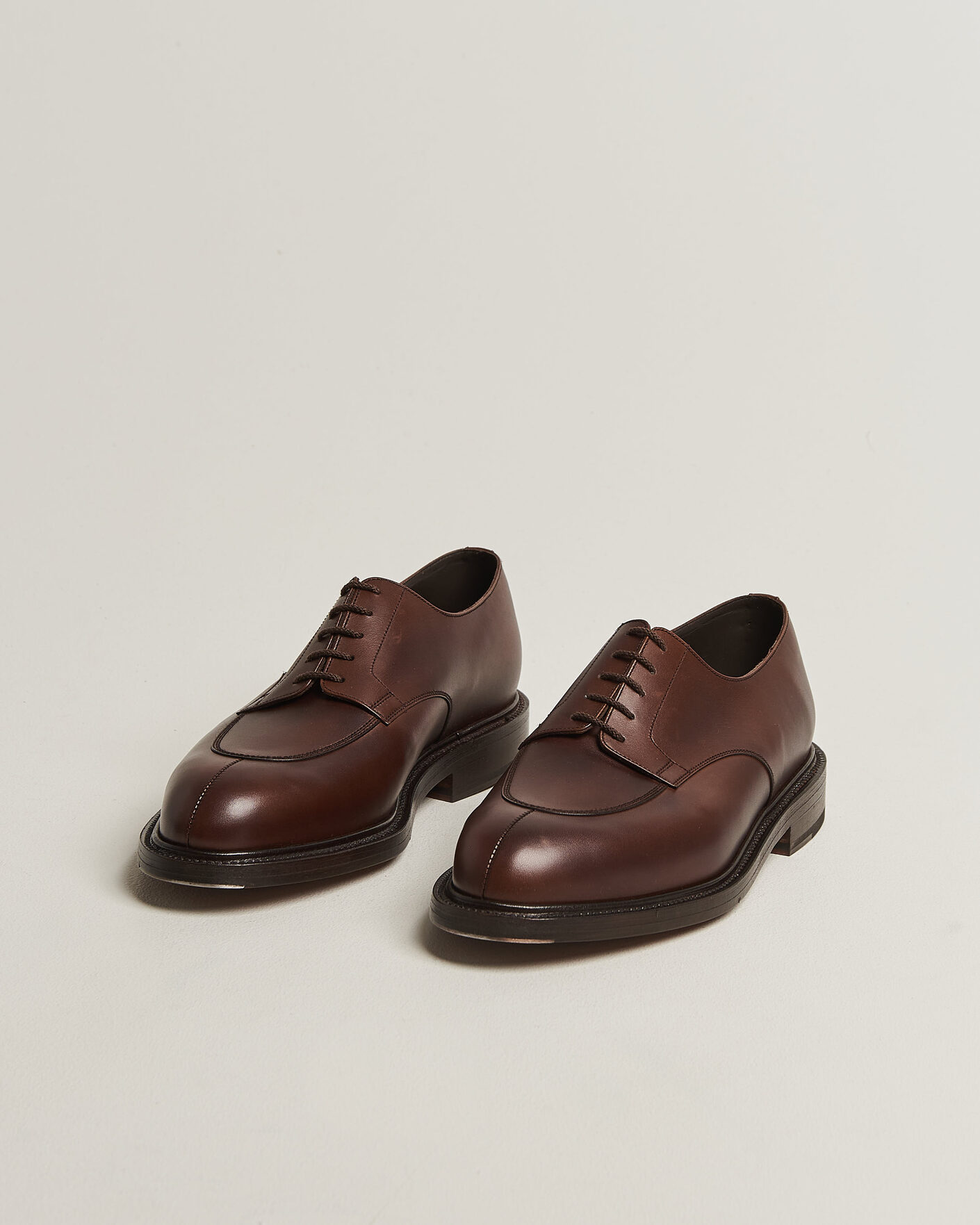 Men | Derby Shoes | J.M. Weston | Half Hunt Derby Coffee Brown Calf