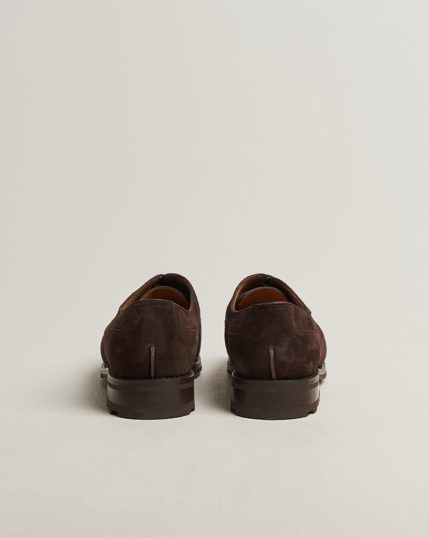 Men | Derby Shoes | J.M. Weston | Golf Derby Dark Brown Suede
