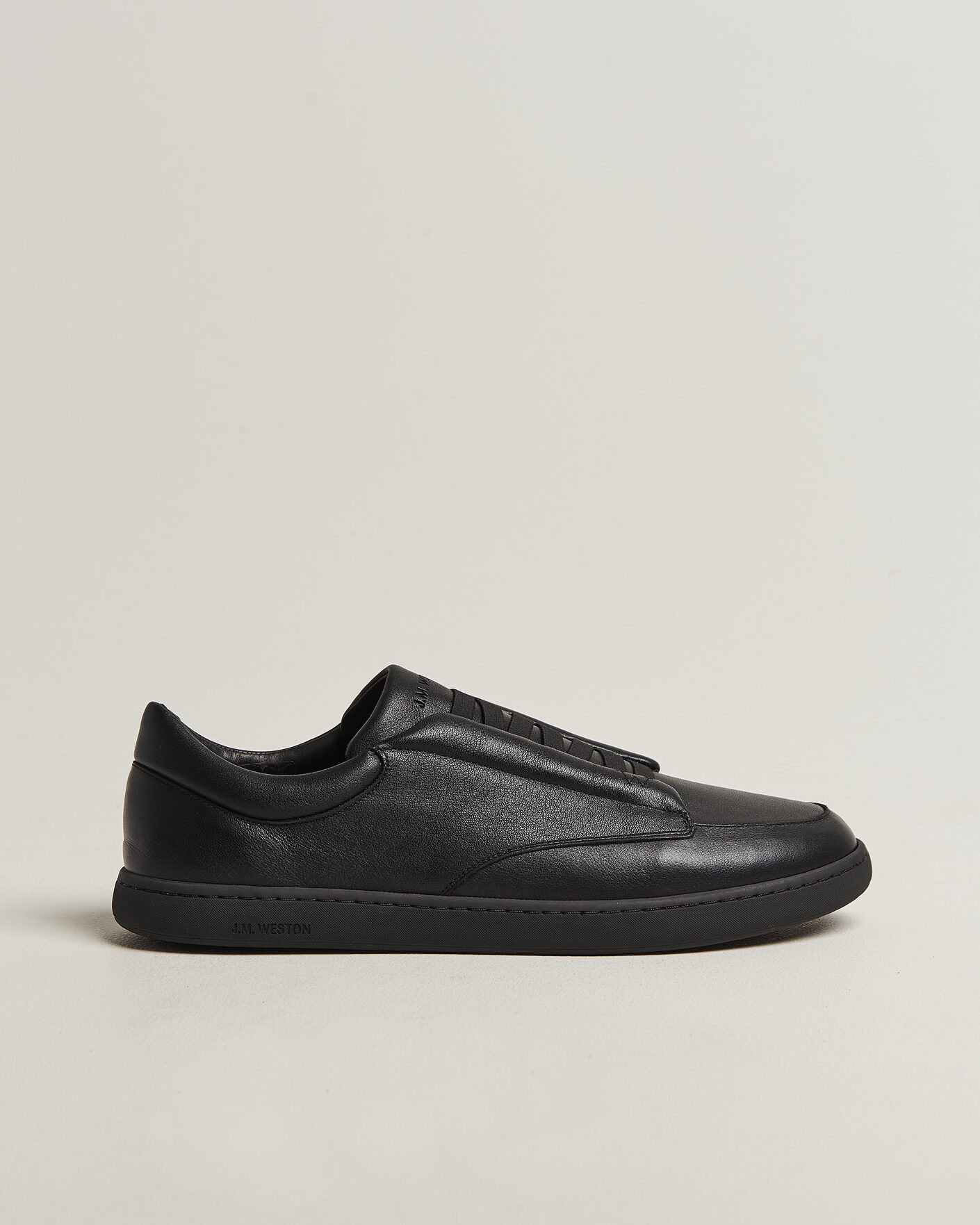 Men | Sneakers | J.M. Weston | Dress Sneaker Dark Brown Nappa