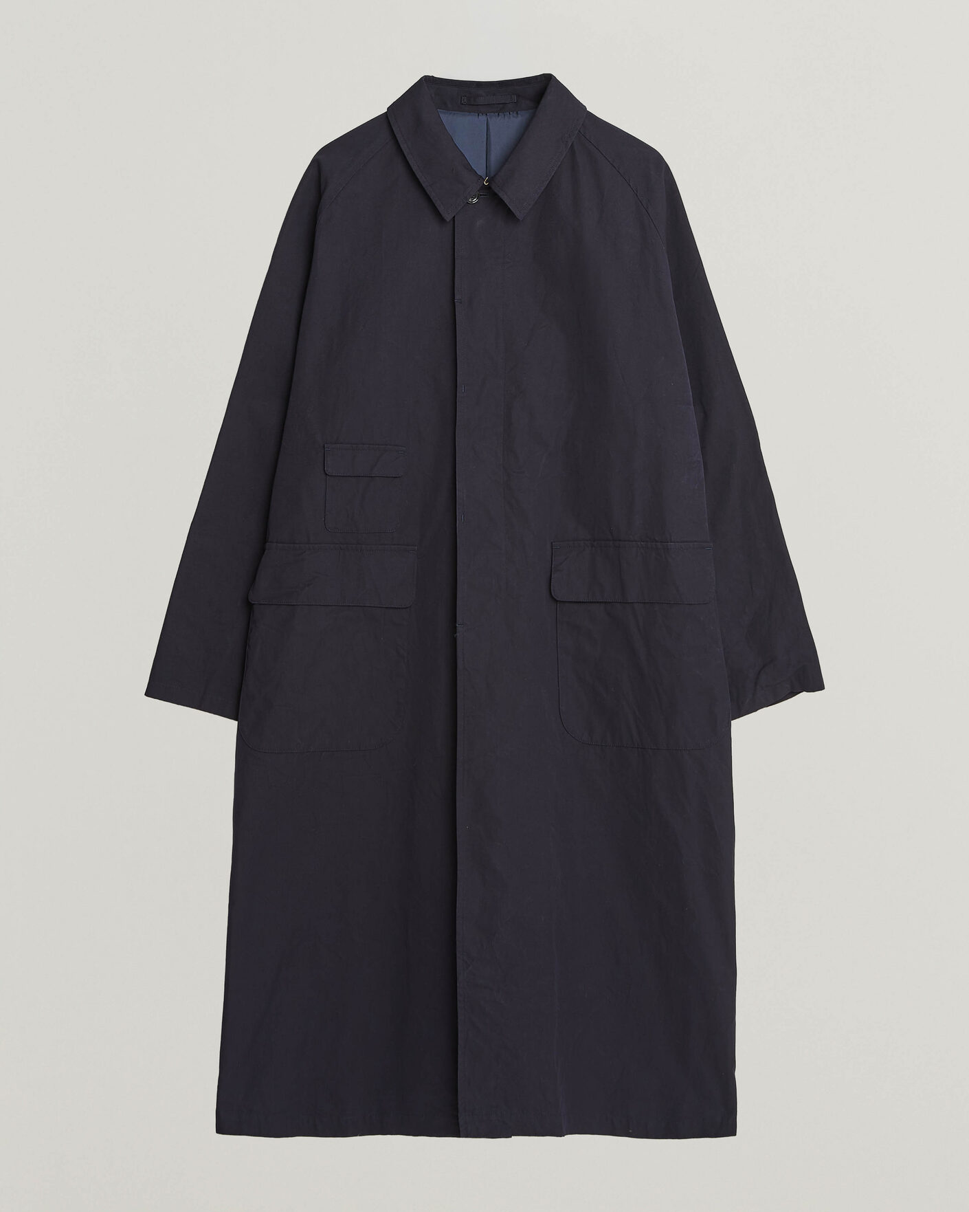 Men | Coats & Jackets | BEAMS PLUS | Oxford Over Coat Navy