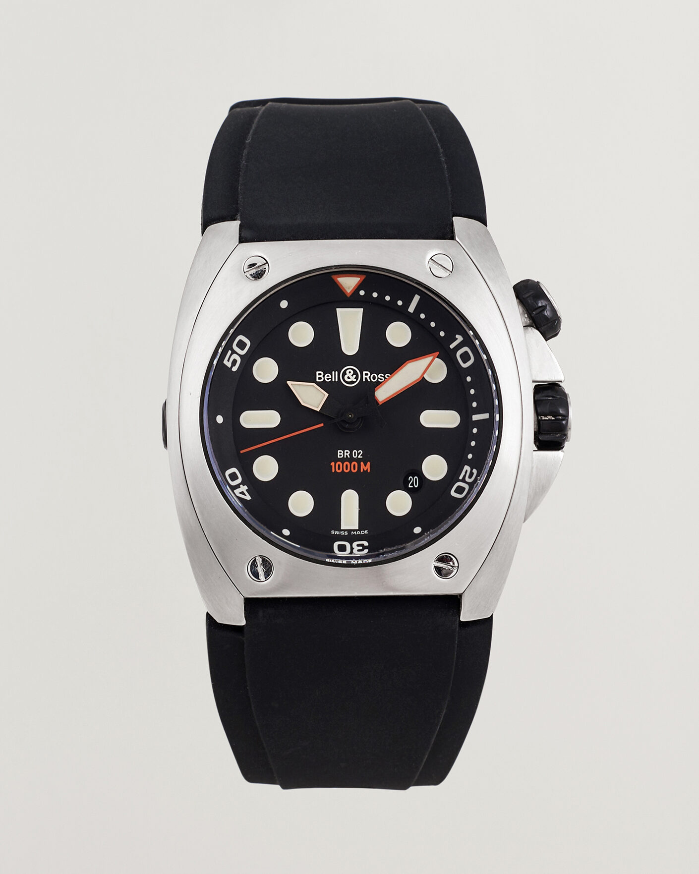 Men | Pre-Owned & Vintage Watches | Bell & Ross Pre-Owned | BR02-20 Steel 