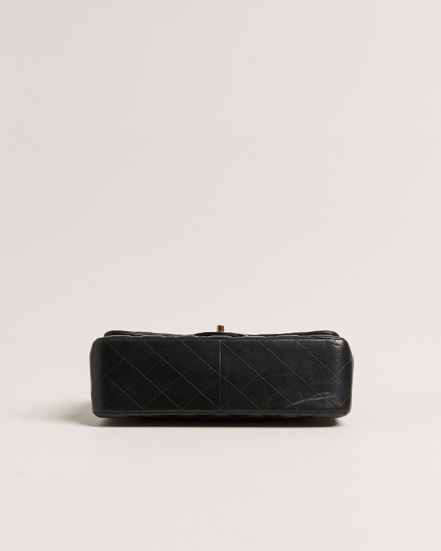 Men | Pre-Owned & Vintage Bags | Chanel Pre-Owned | Classic Jumbo Double Flap Bag Lambskin Black