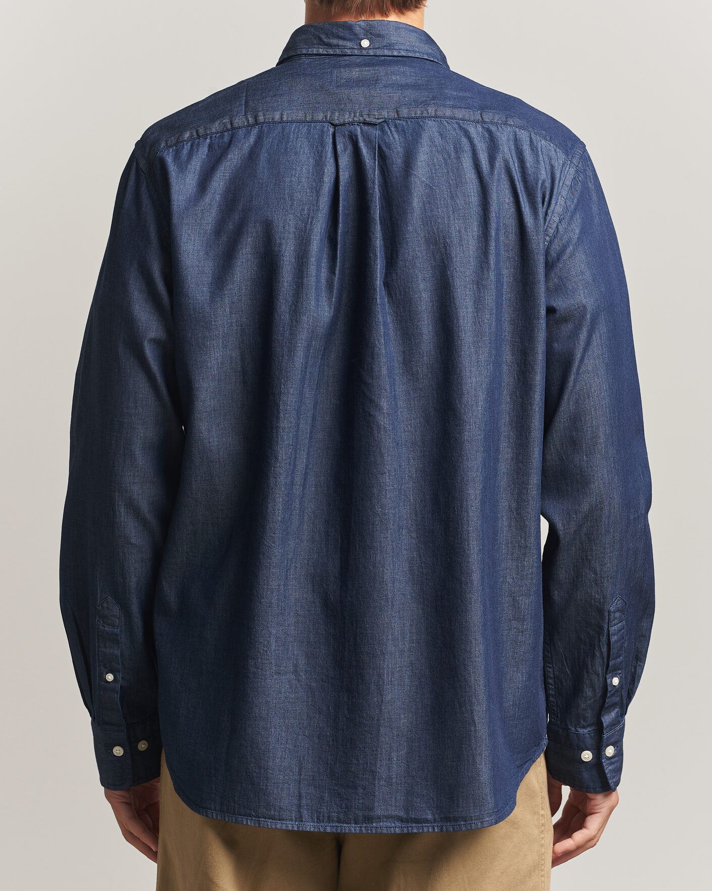 Men | Shirts | Gant | Regular Fit Indigo Shirt Dark Indigo