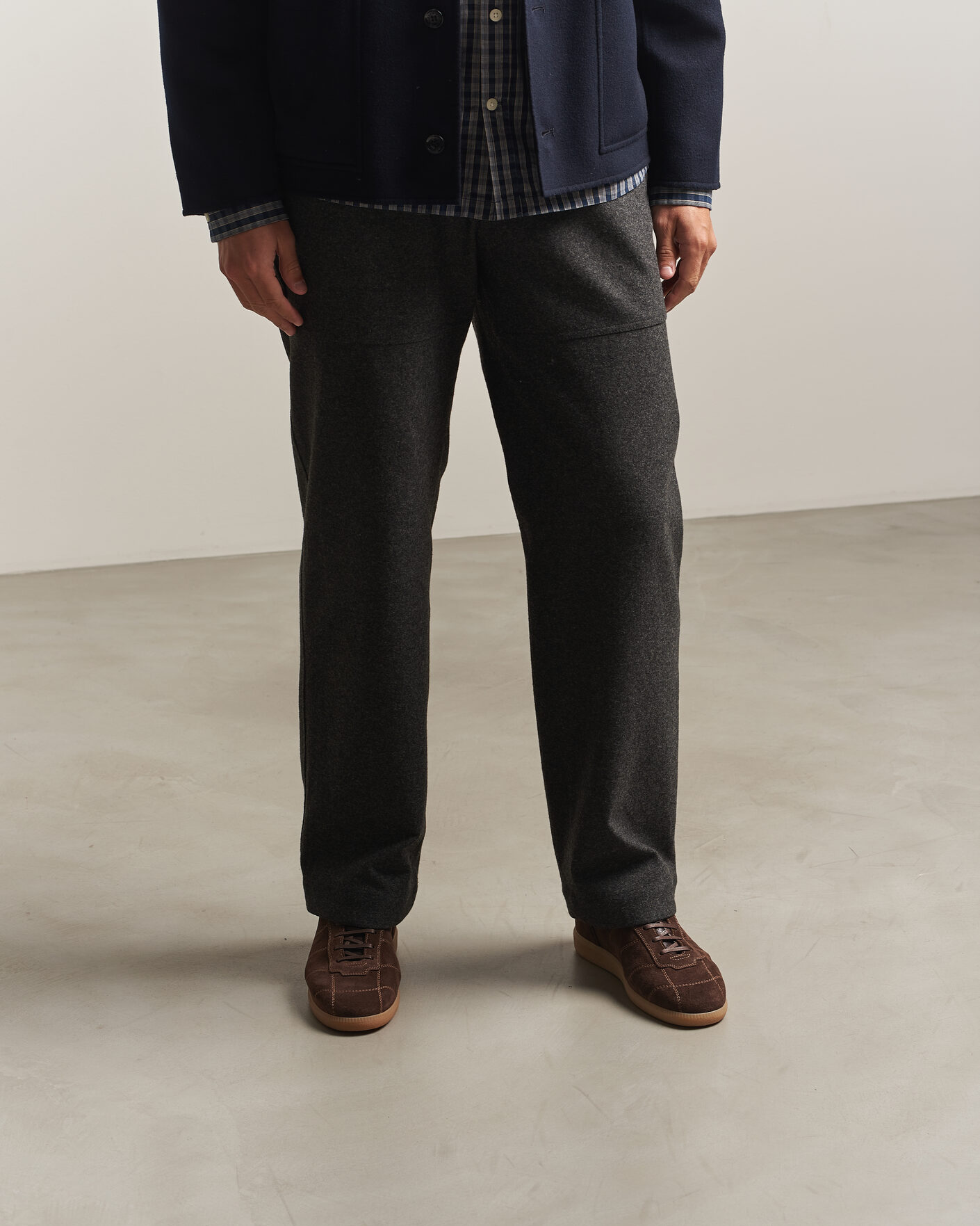 Men | Sneakers | CQP | Stillo Suede Sneaker Dark Brown
