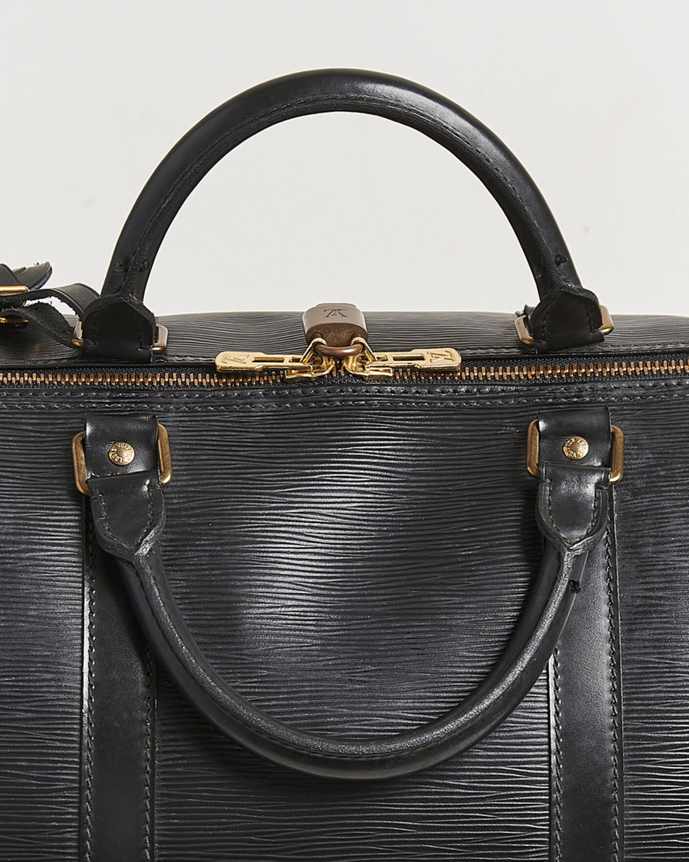 Men | Pre-Owned & Vintage Bags | Louis Vuitton Pre-Owned | Keepall 60 Epi Leather Black