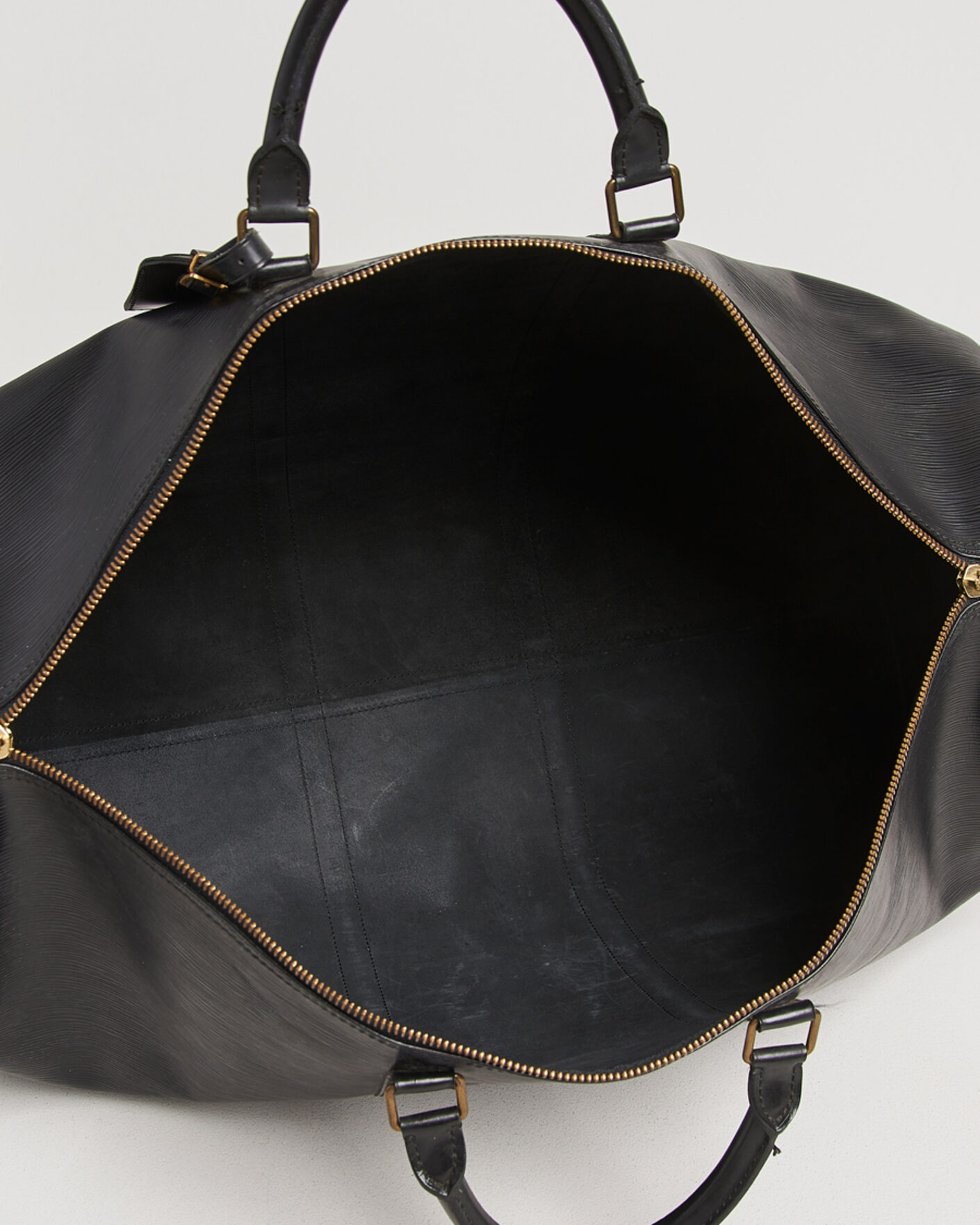 Men | Pre-Owned & Vintage Bags | Louis Vuitton Pre-Owned | Keepall 60 Epi Leather Black