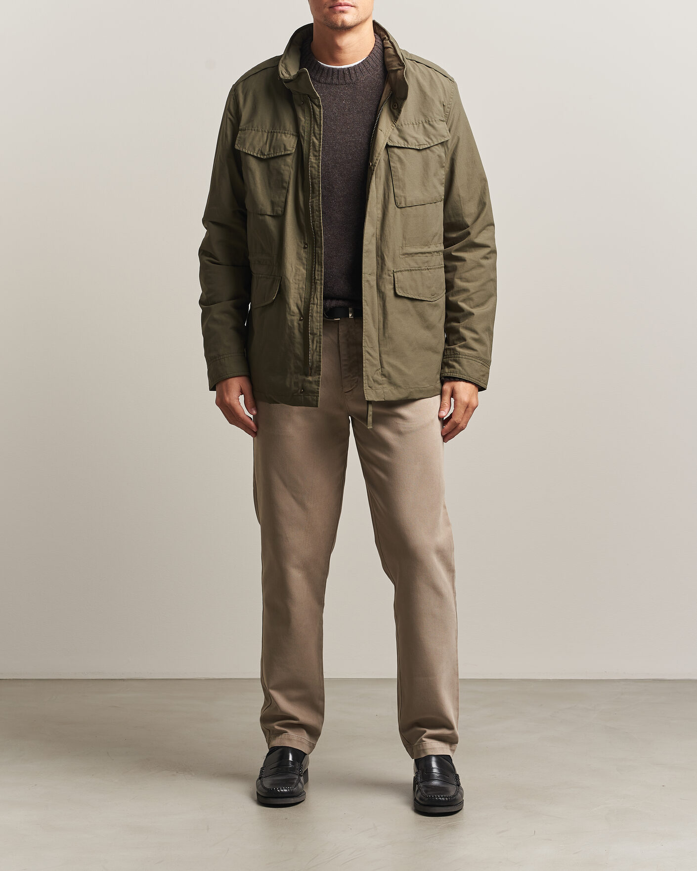 Men | Coats & Jackets | A Day's March | Barnett M65 Jacket Olive
