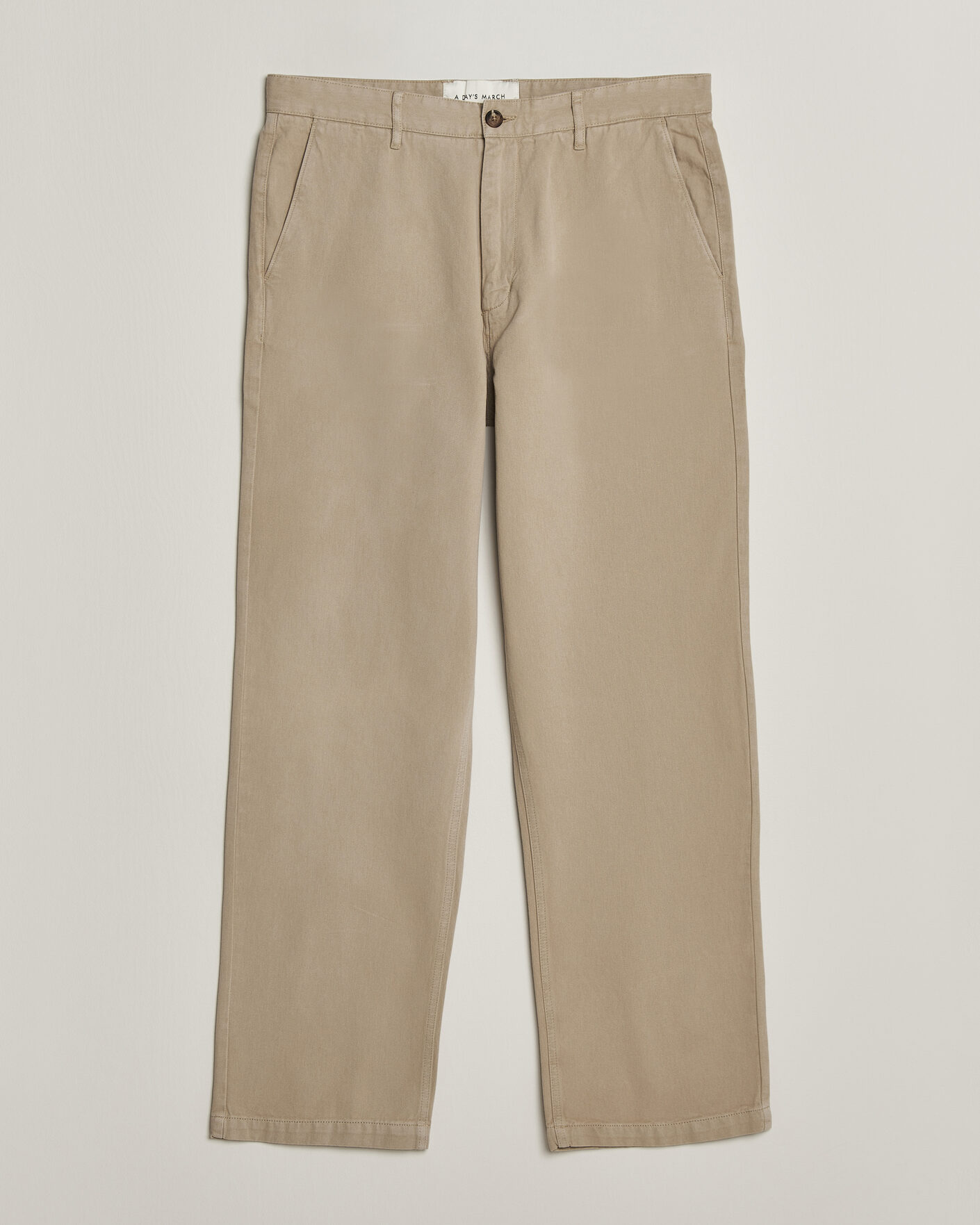 Men | Trousers | A Day's March | Redwood Cotton Chinos Khaki