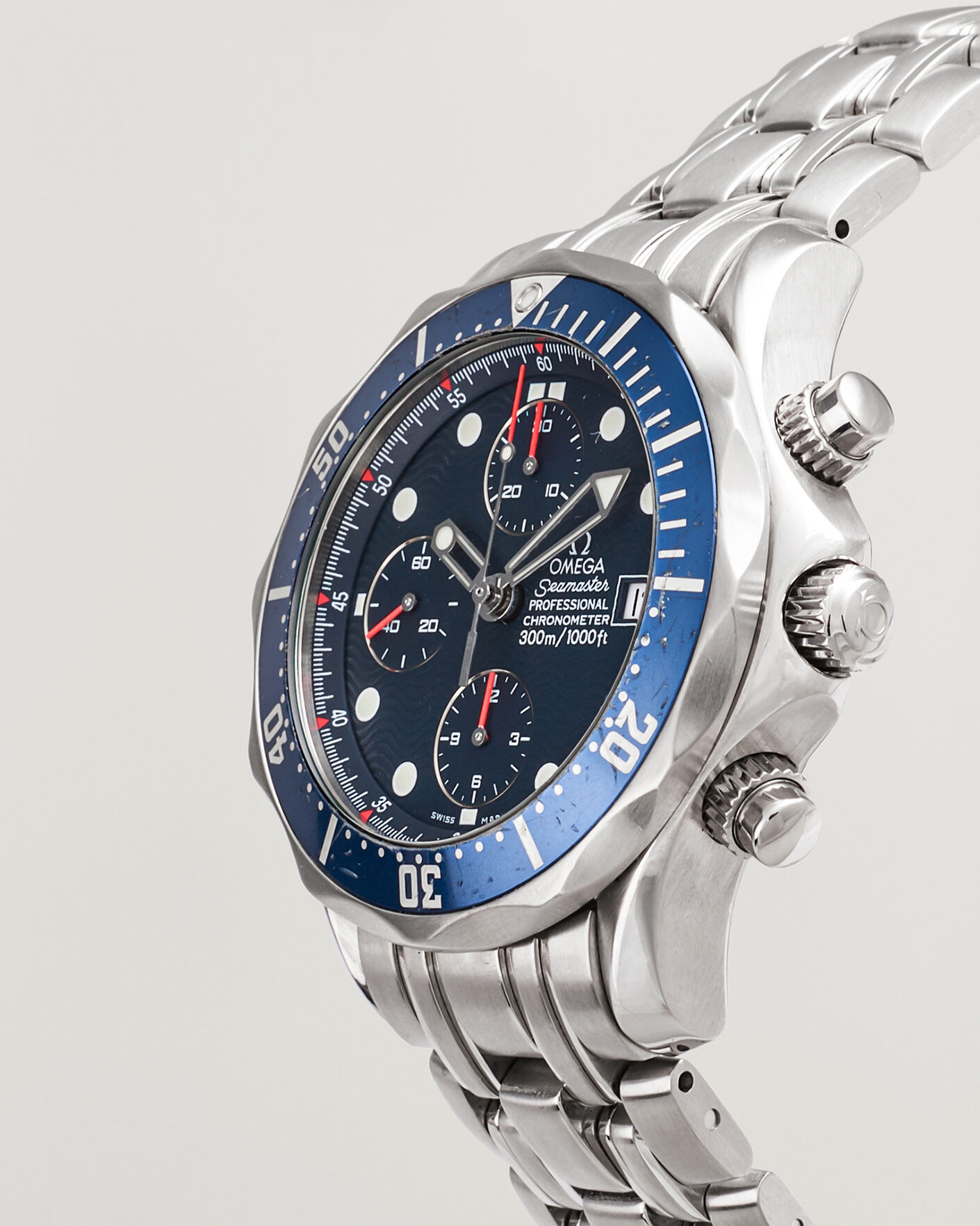 Men | Pre-Owned & Vintage Watches | Omega Pre-Owned | Seamaster 300M Chrono 