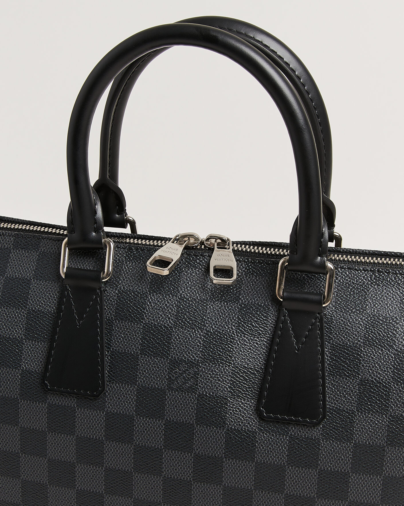 Men | Pre-Owned & Vintage Bags | Louis Vuitton Pre-Owned | Porte Documents Bag Damier Graphite