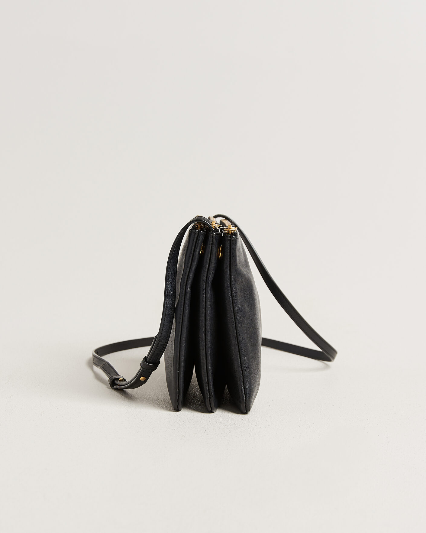 Men | Pre-Owned & Vintage Bags | Celine Pre-Owned | Trio Bag Medium Leather Black