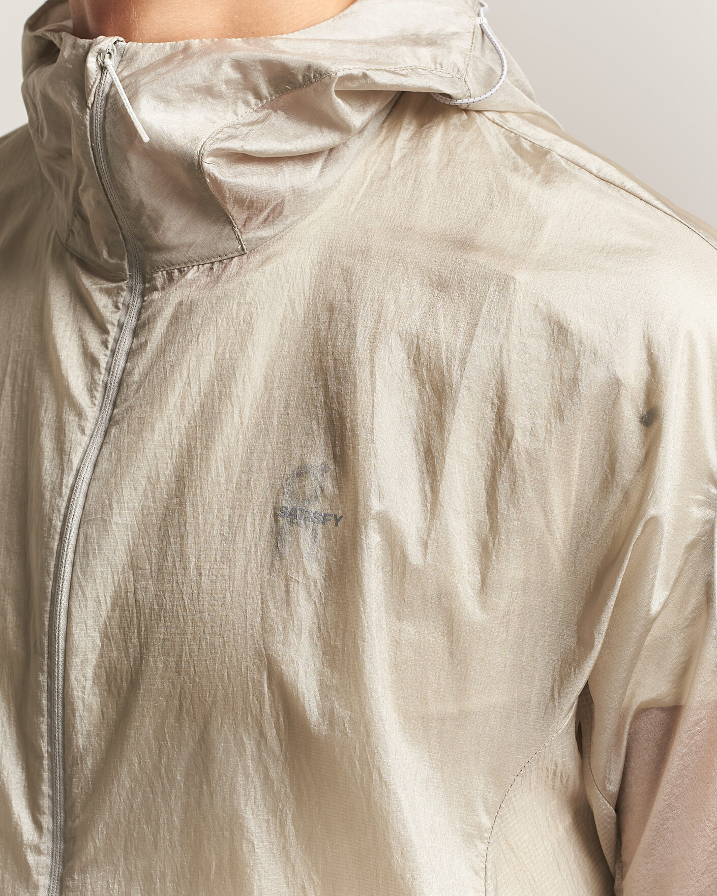 Men | Coats & Jackets | Satisfy | Pertex Diamond Fuse Windbreaker Moonstruck