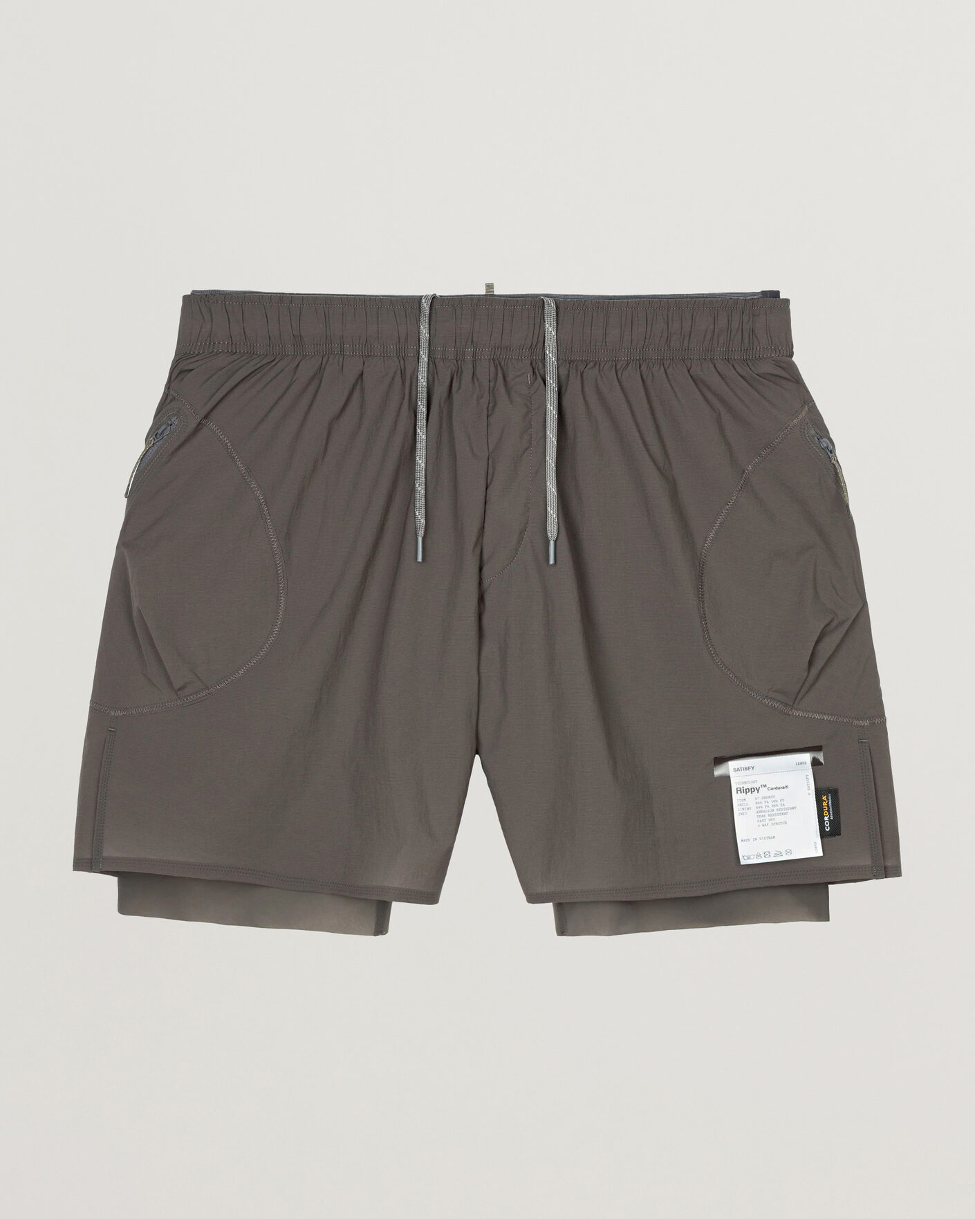 Satisfy Rippy Cordura 5 Inch Shorts Subterranean at CareOfCarl.com