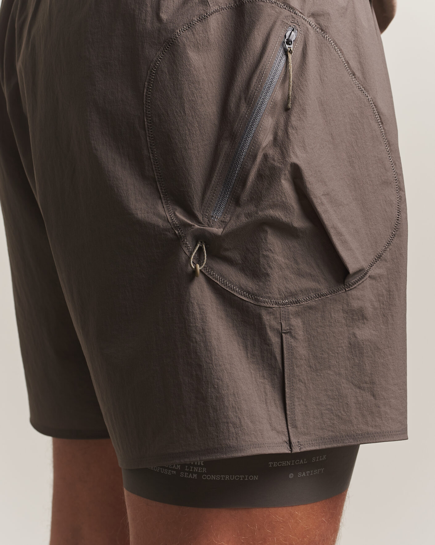 Men | Shorts | Satisfy | Rippy Cordura 5 Inch Shorts Subterranean