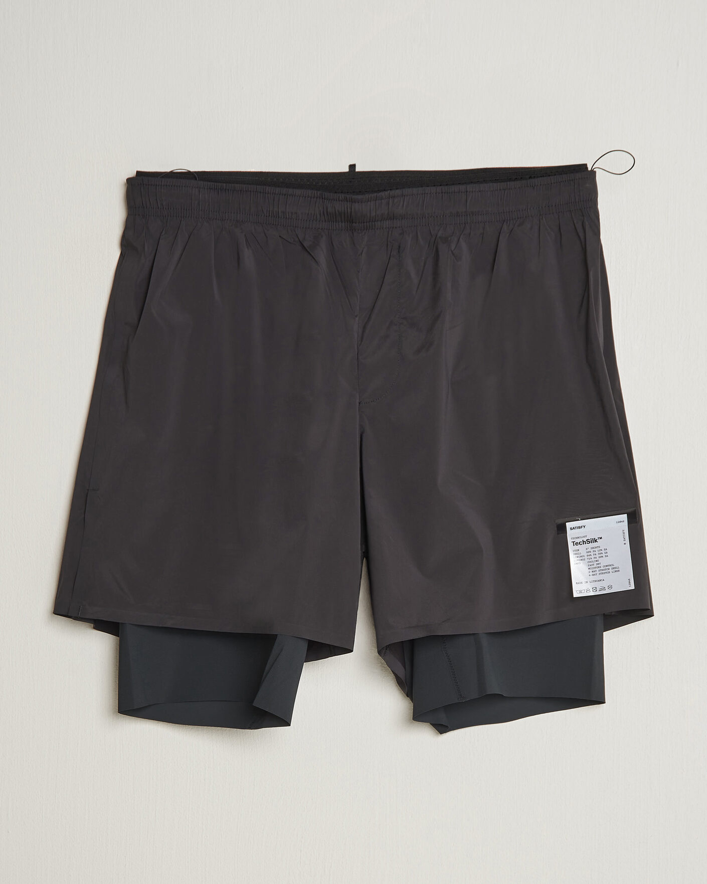 Men | Shorts | Satisfy | TechSilk 8 Inch Shorts Black