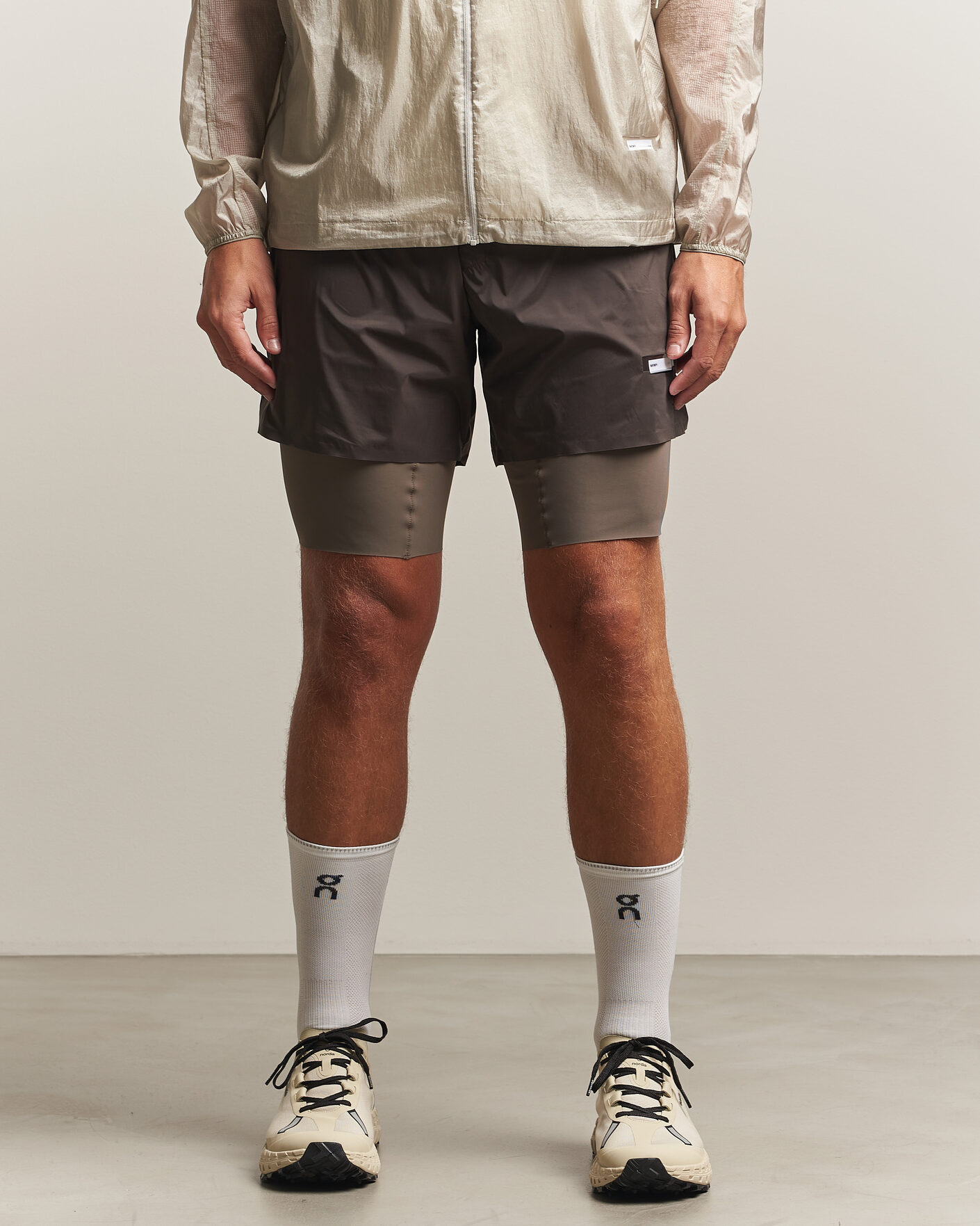 Men | Shorts | Satisfy | TechSilk 8 Inch Shorts Quicksand