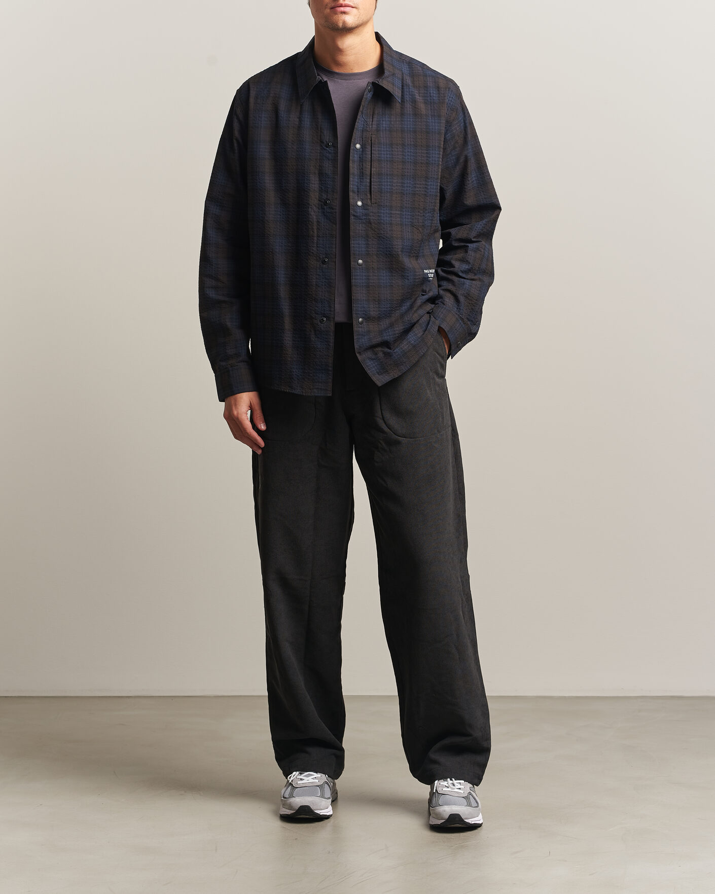 Men | Trousers | Pas Normal Studios | Off-Race Tech Corduroy Pants Black