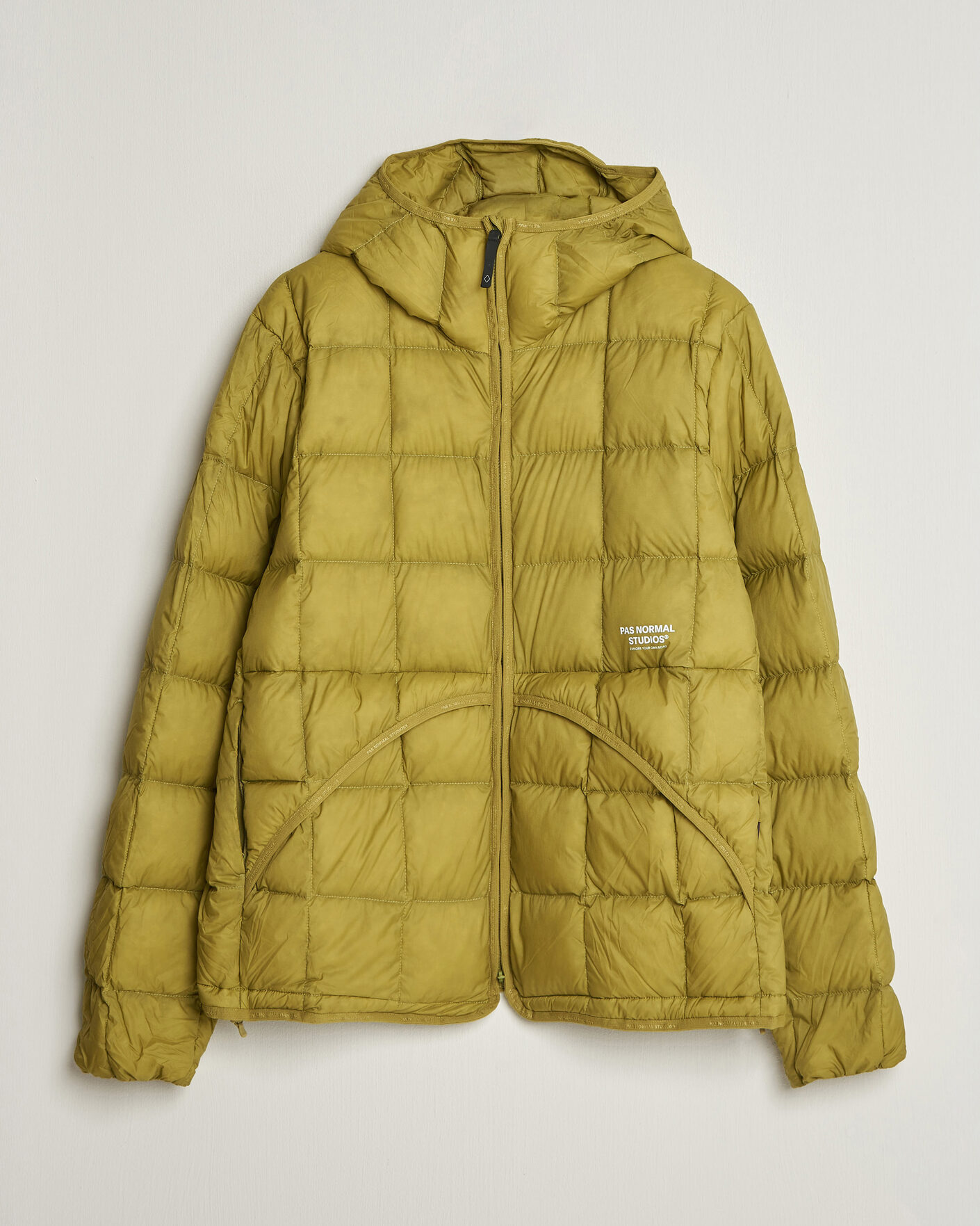 Men | Coats & Jackets | Pas Normal Studios | Off-Race Down Liner Jacket Dark Lime