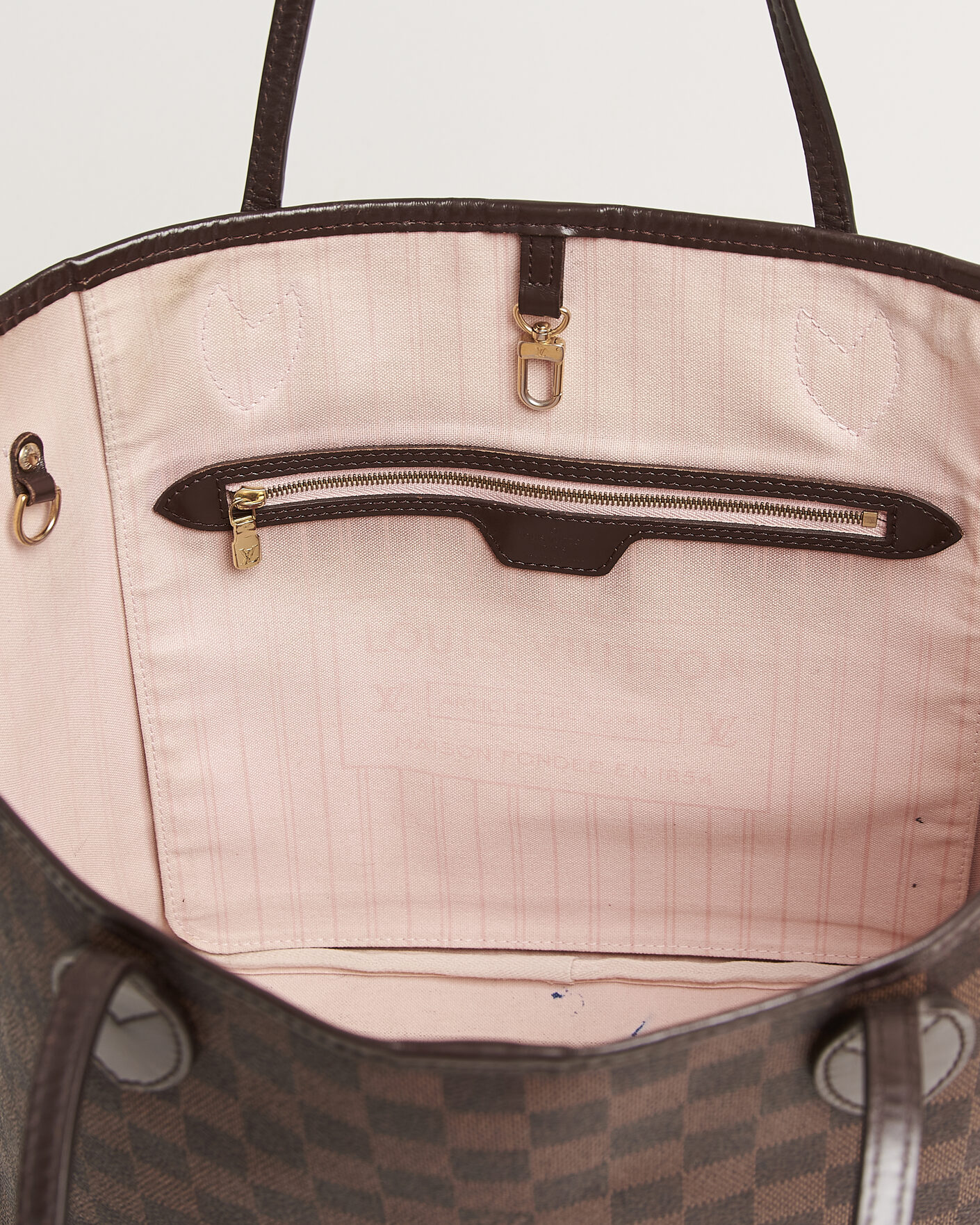 Men | Pre-Owned & Vintage Bags | Louis Vuitton Pre-Owned | Neverfull MM Damier Ebene