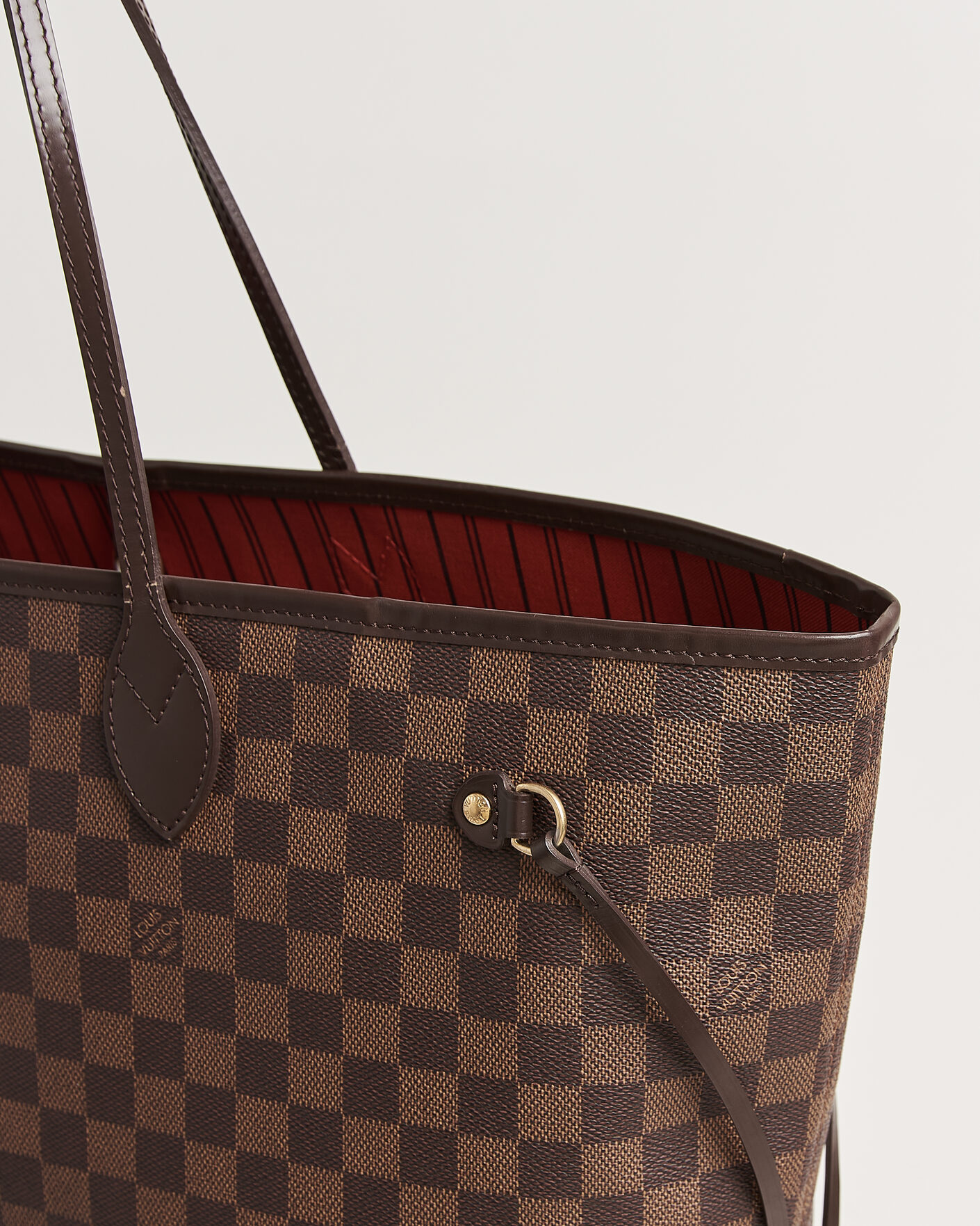 Men | Pre-Owned & Vintage Bags | Louis Vuitton Pre-Owned | Neverfull GM Damier Ebene