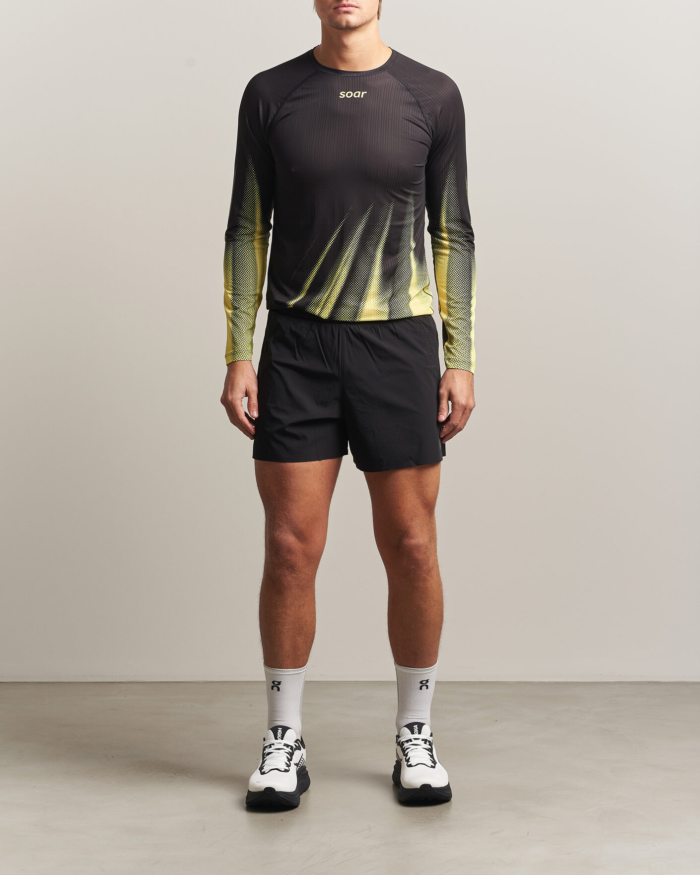 Men | Shorts | SOAR Running | Run Shorts Black