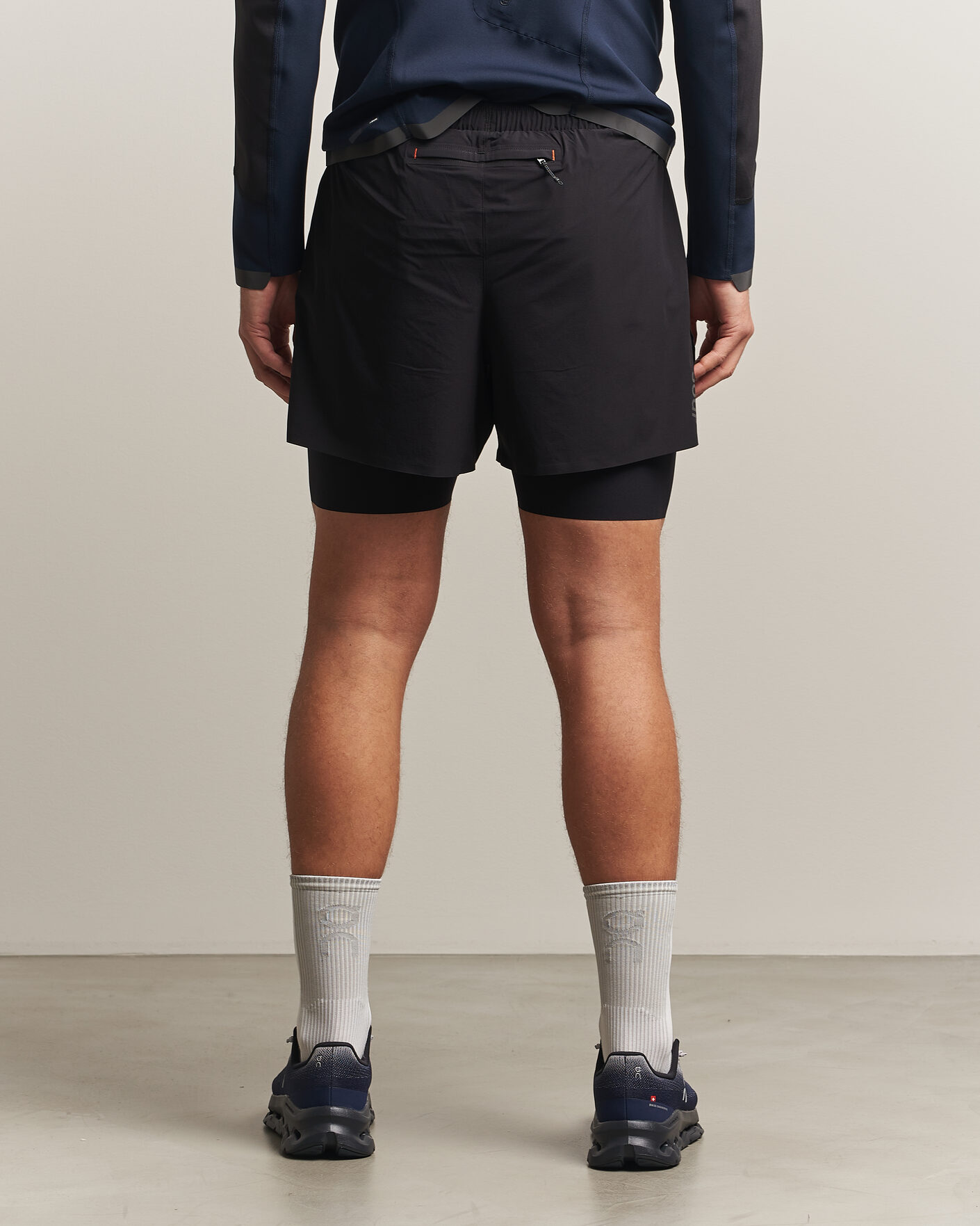 Men | Shorts | SOAR Running | Dual Run Shorts Black
