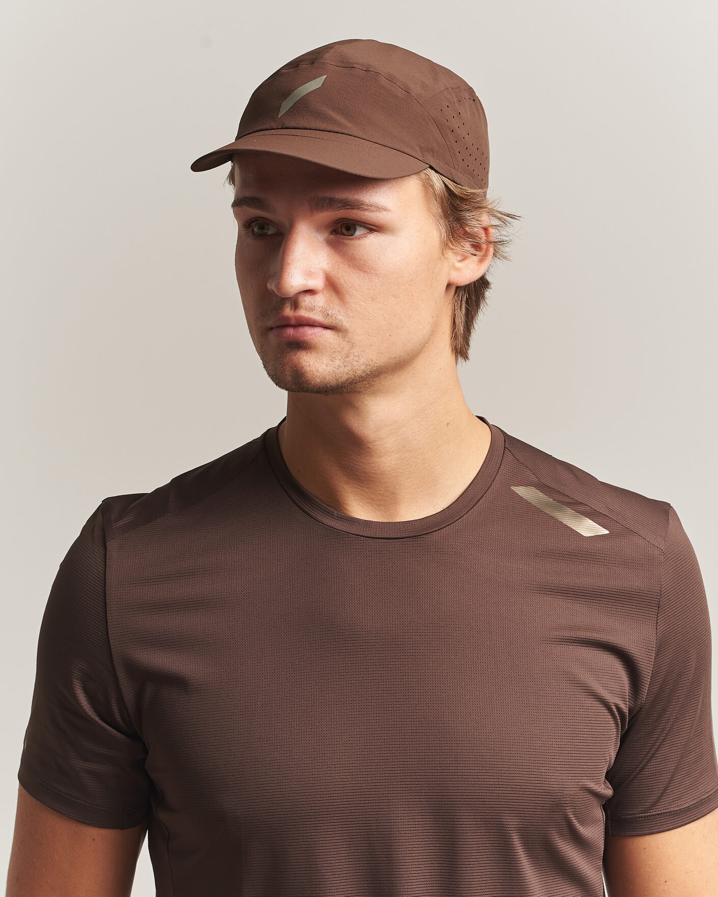 Men | Hats & Caps | SOAR Running | Run Cap 2.0 Brown