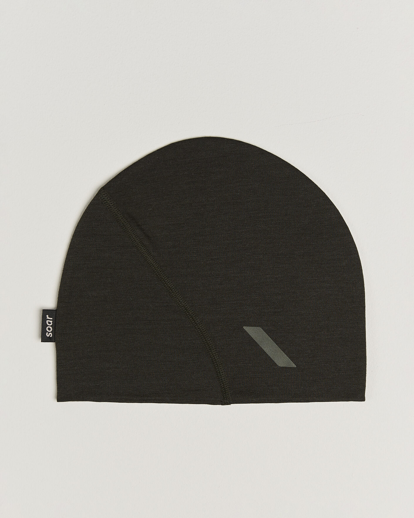 Men | Beanies | SOAR Running | Merino/Silk Beanie Forest