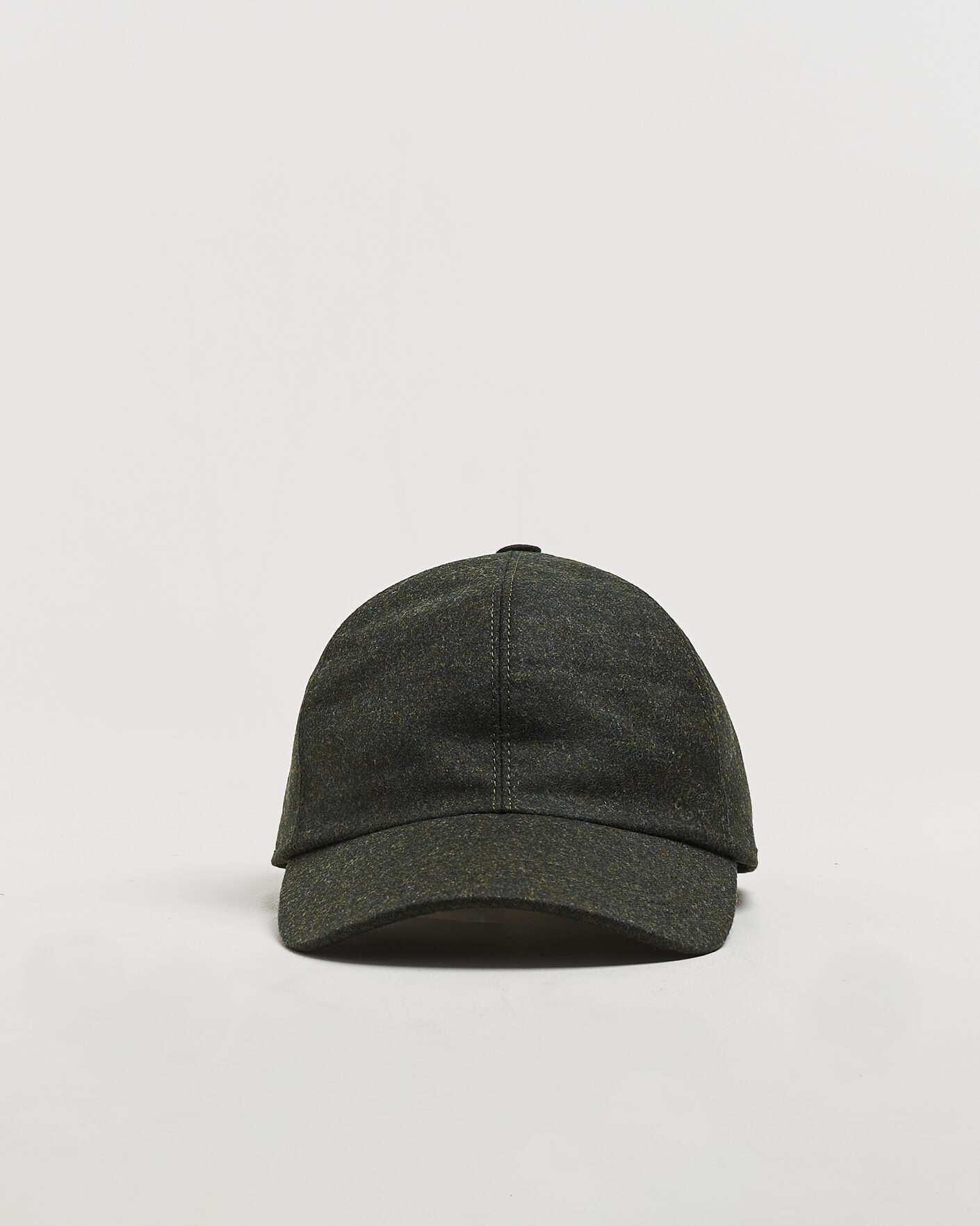 Men | Hats & Caps | Wigéns | Wool/Cashmere Baseball Cap Hunter Green