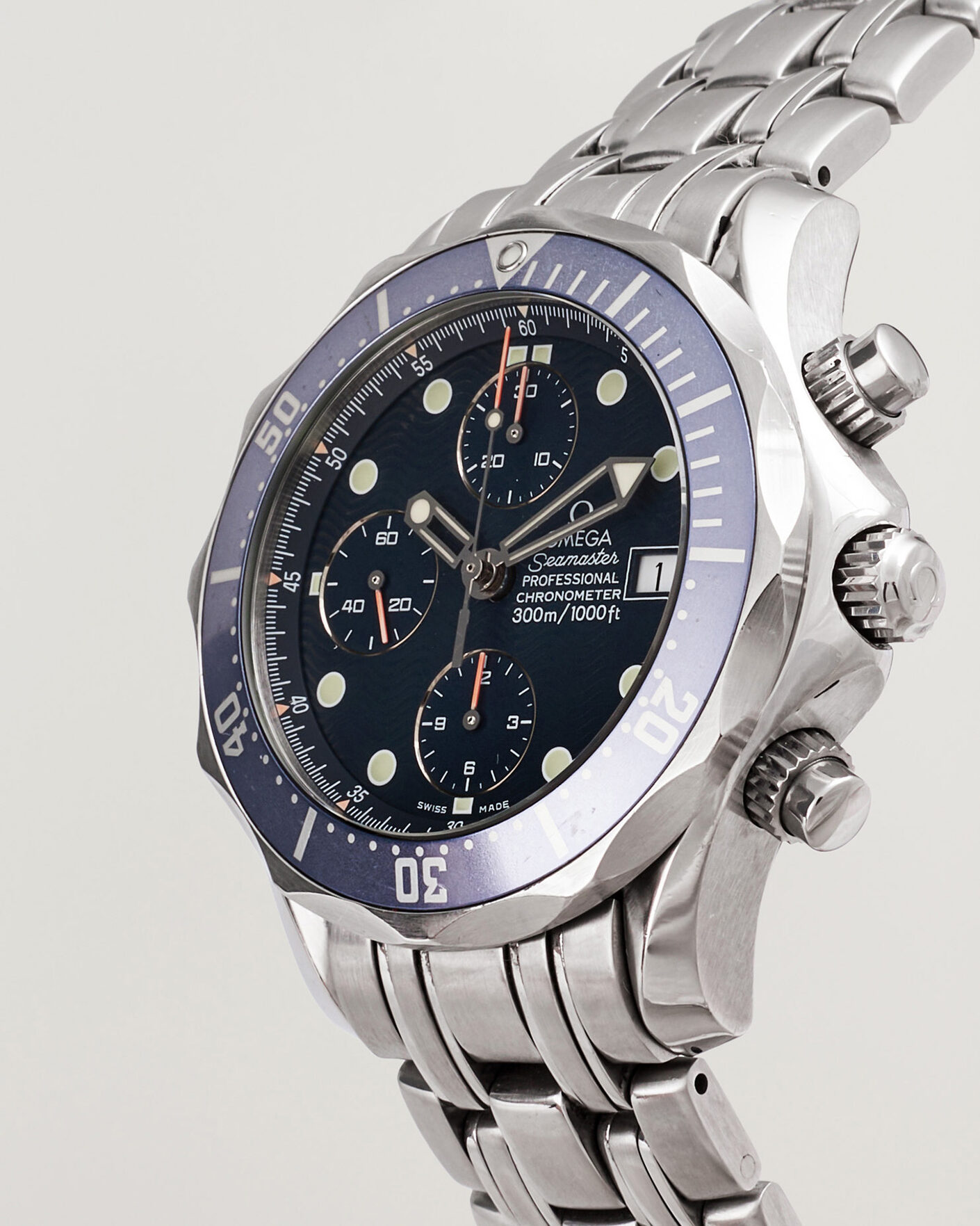 Men | Pre-Owned & Vintage Watches | Omega Pre-Owned | Seamaster 300M Chrono