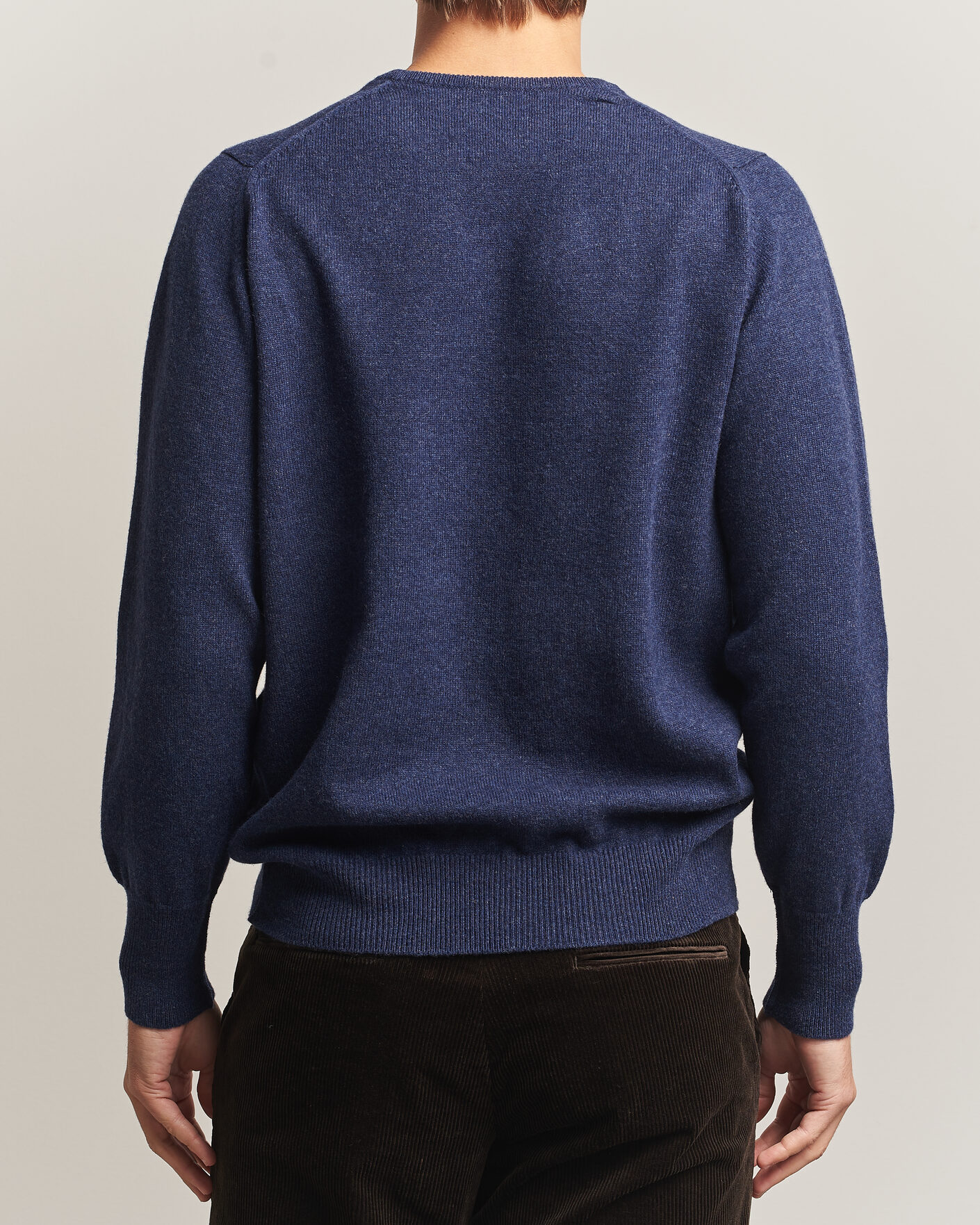 Men | Sweaters & Knitwear | William Lockie | Rob Lambswool Crewneck Astra